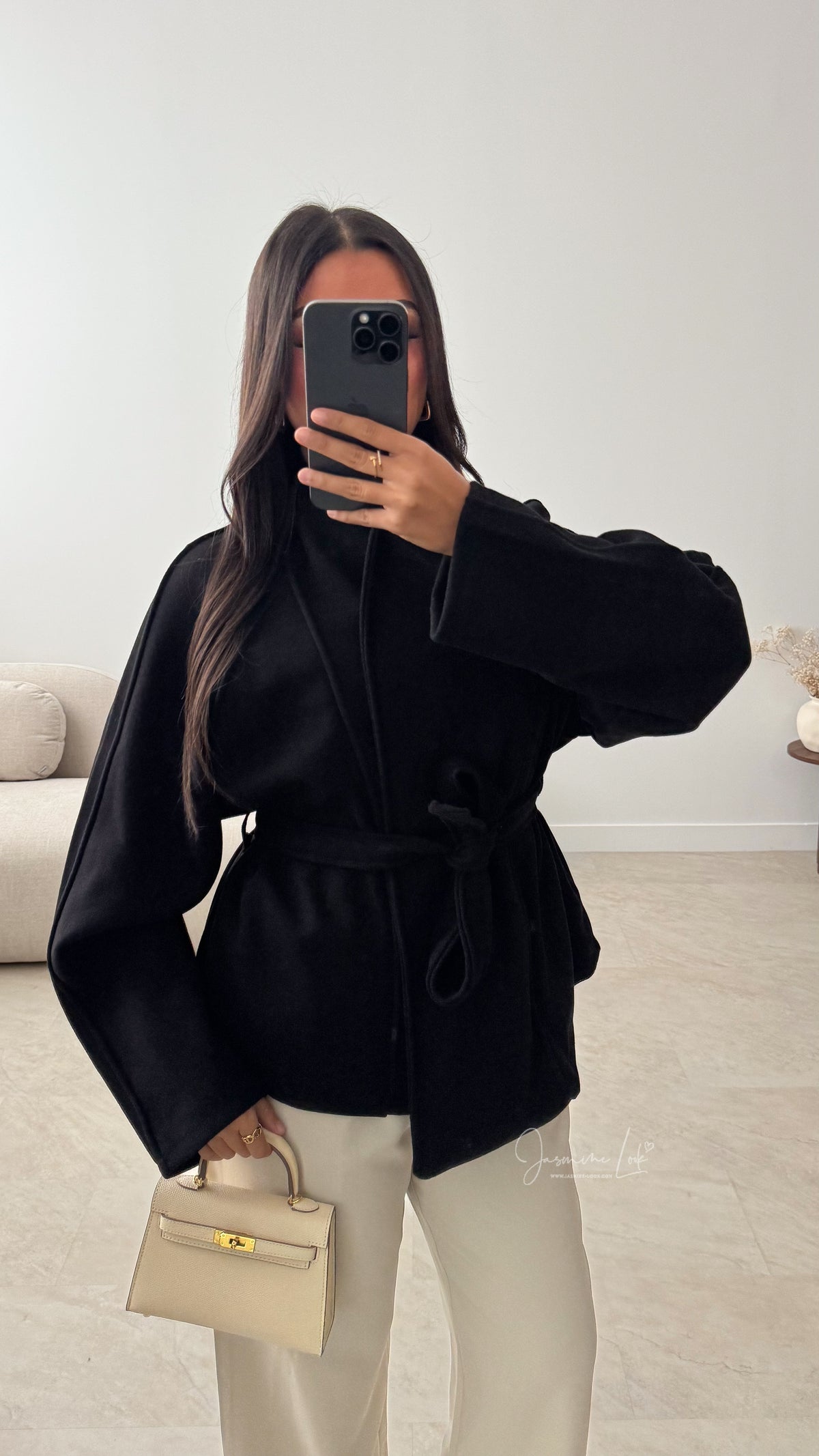 Manteau Kelly | Noir