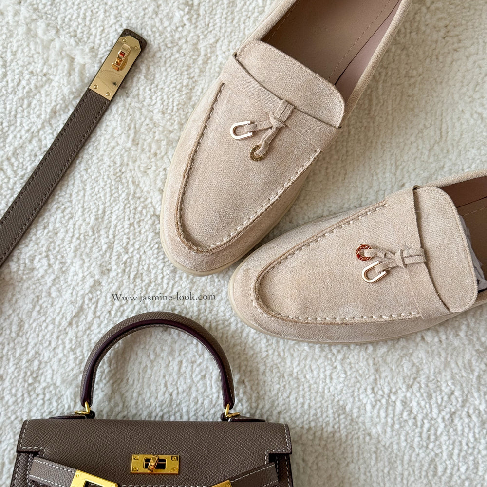 Beige Lora Moccasin