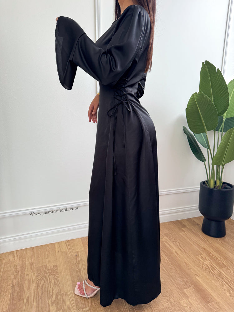 Robe Satin Esme noire