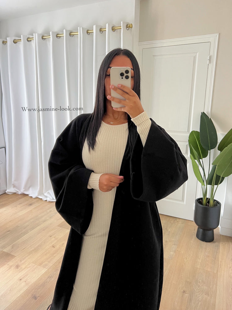 Manteau Modesty noir