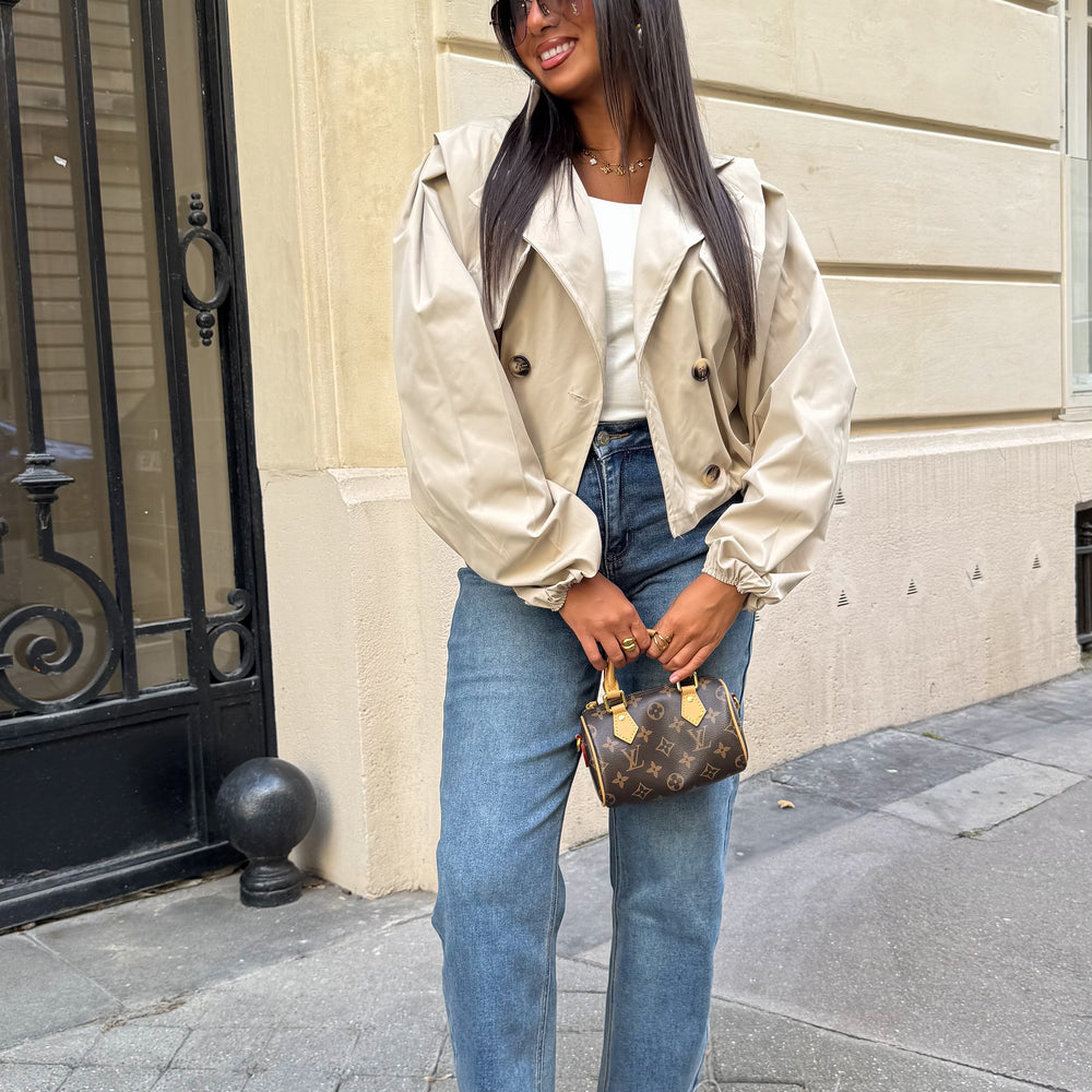 Trench ‘ Bomber beige