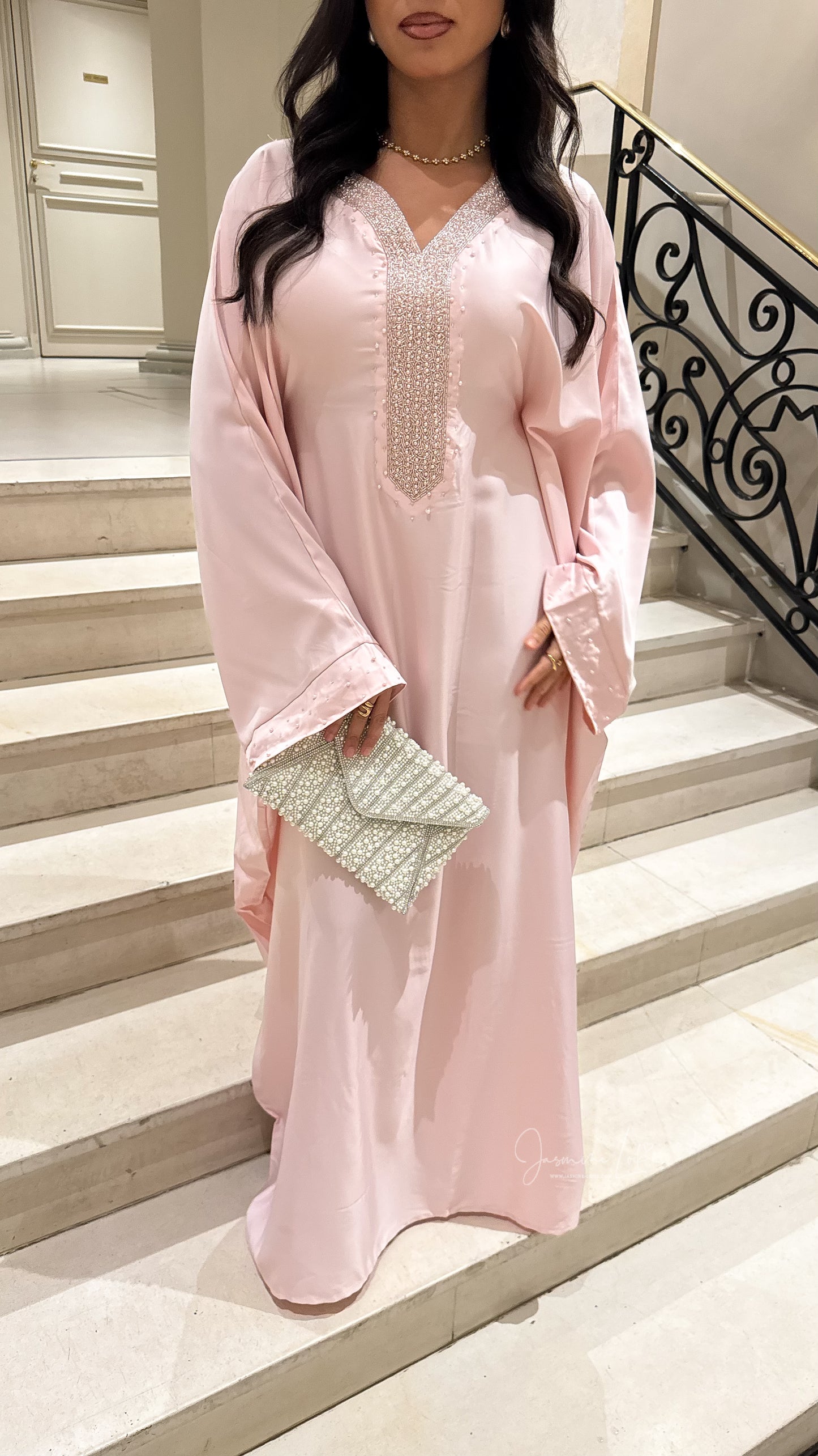 Abaya Joy | Rose pale