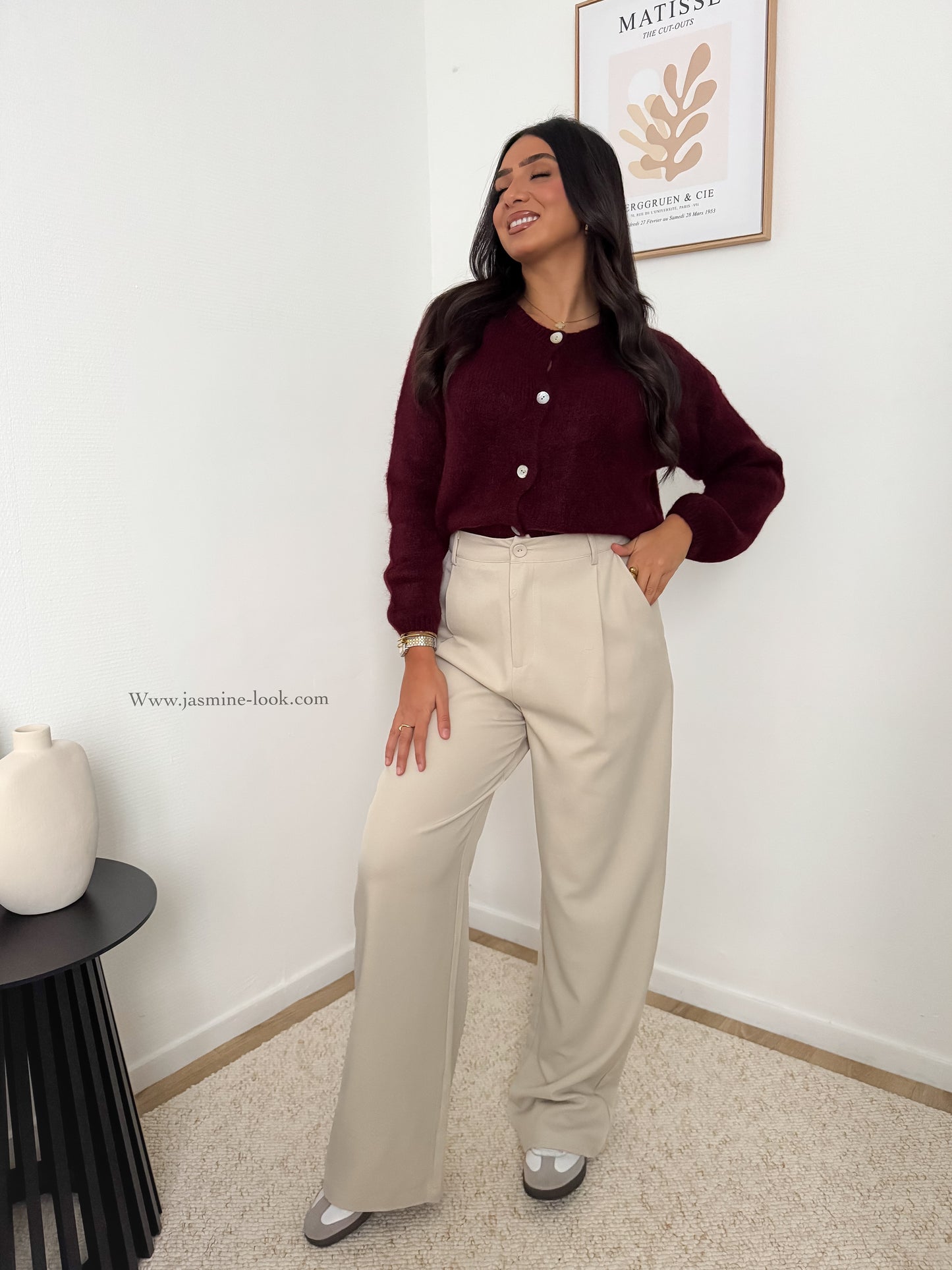 Pantalon Pince beige