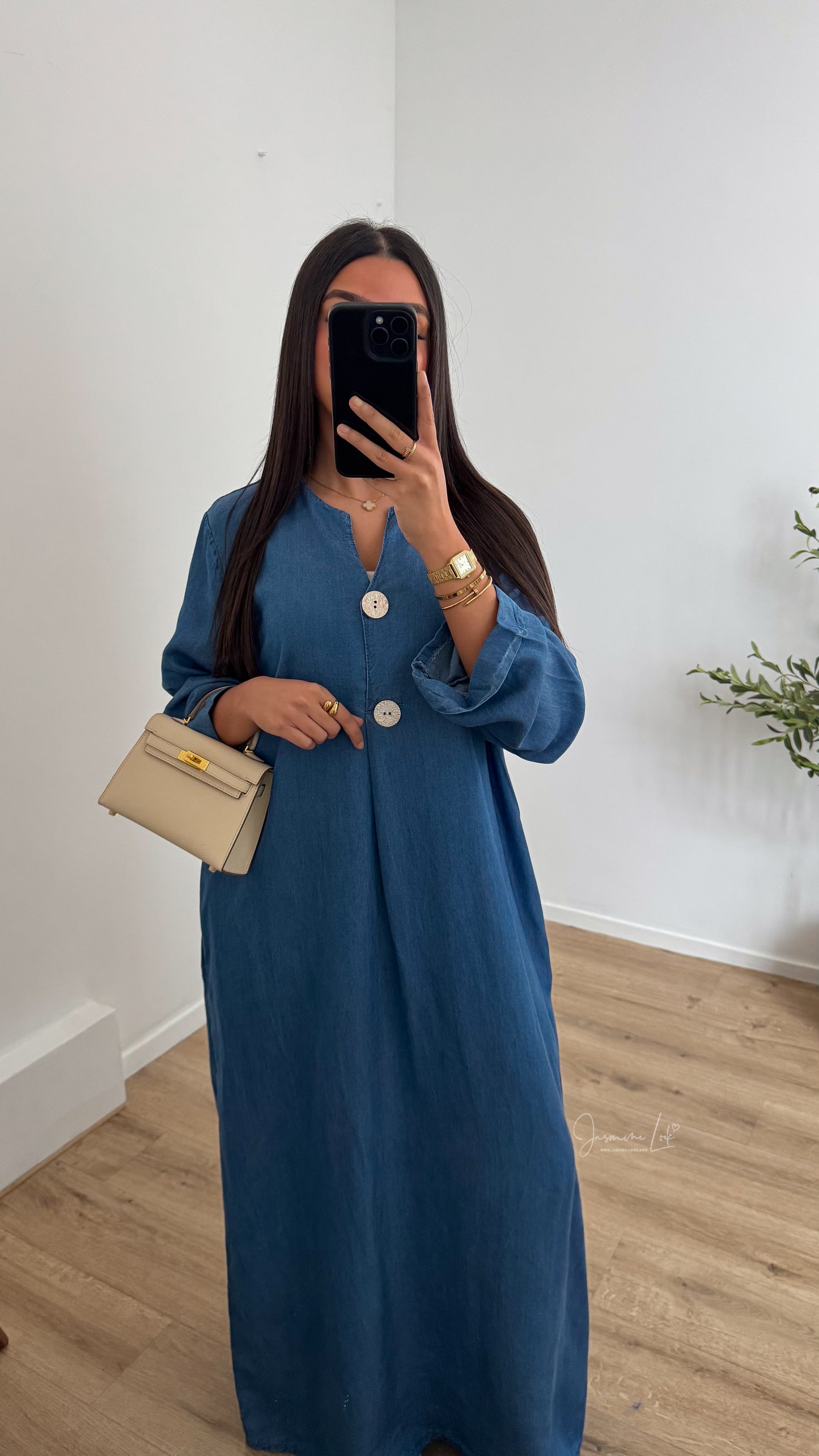 Robe DENIM Stone