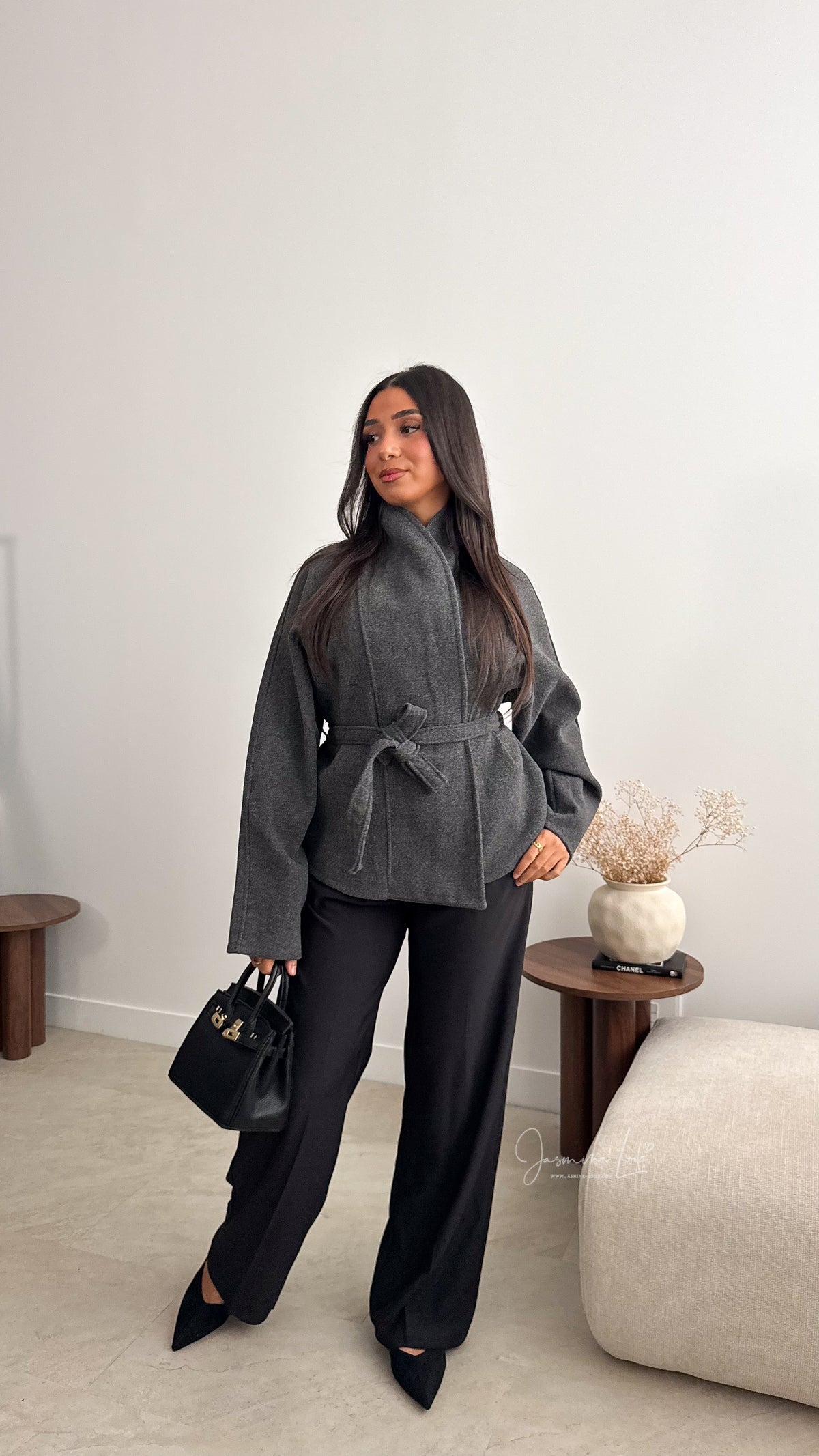 Manteau Kelly | Gris foncé