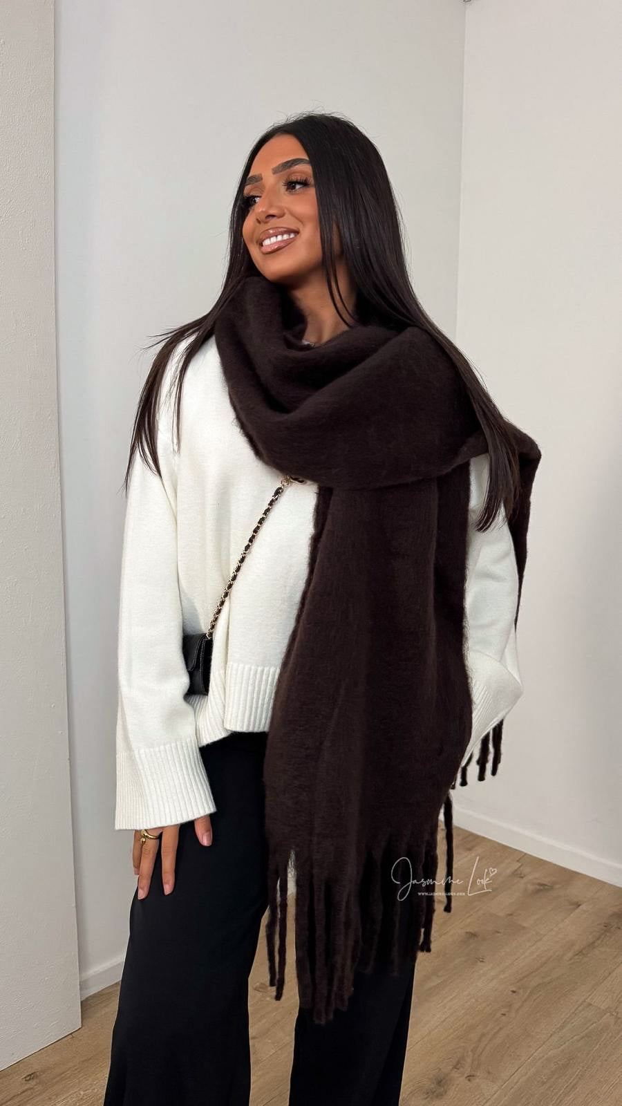 Écharpe polaire Marron