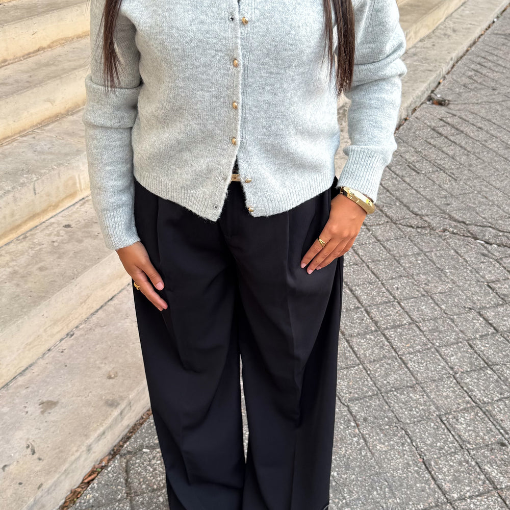 Cardigan Chloé gris clair