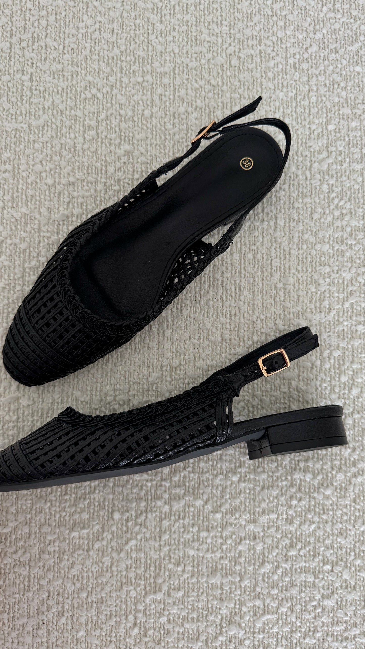 Ballerine Slingback Tressé