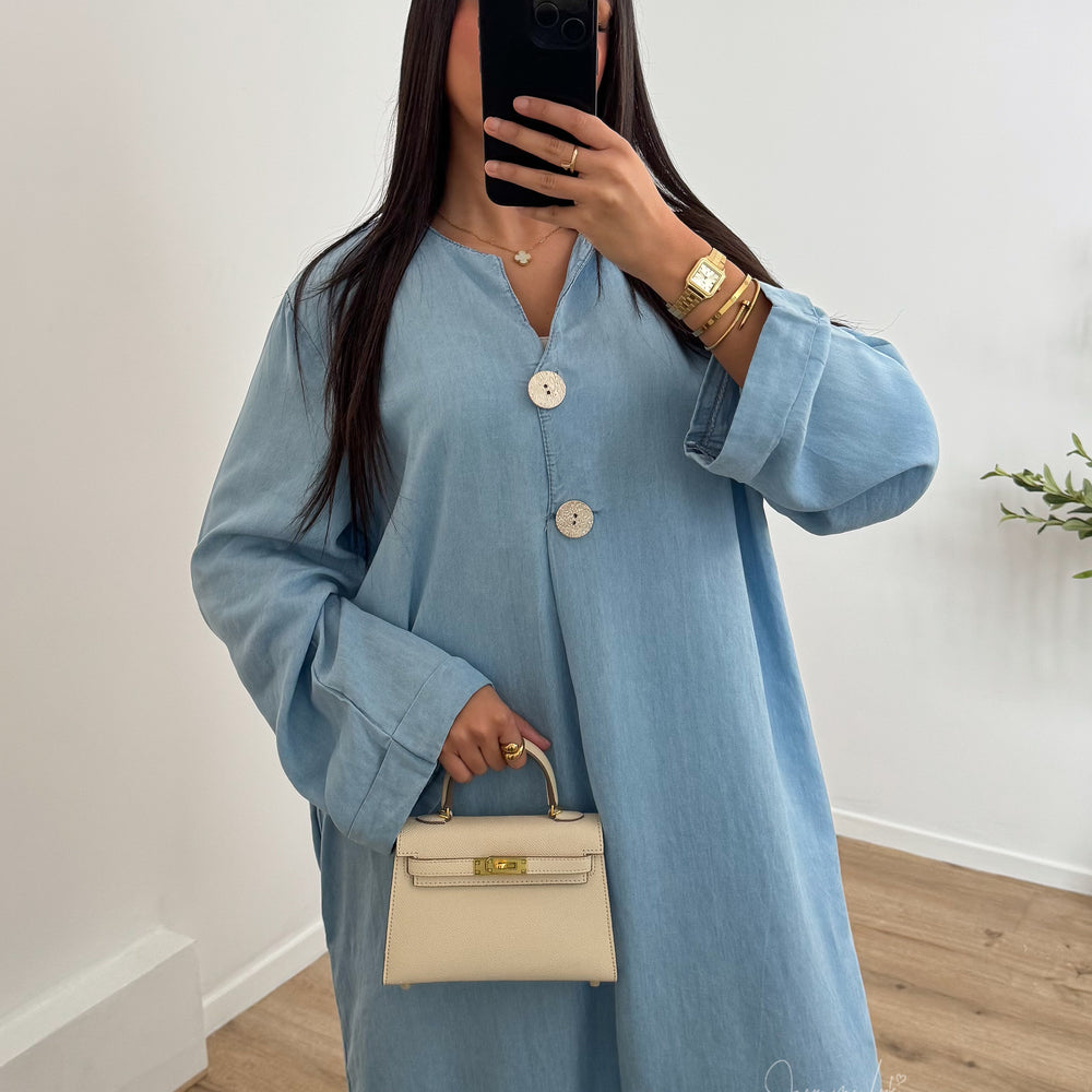 Robe DENIM délavé