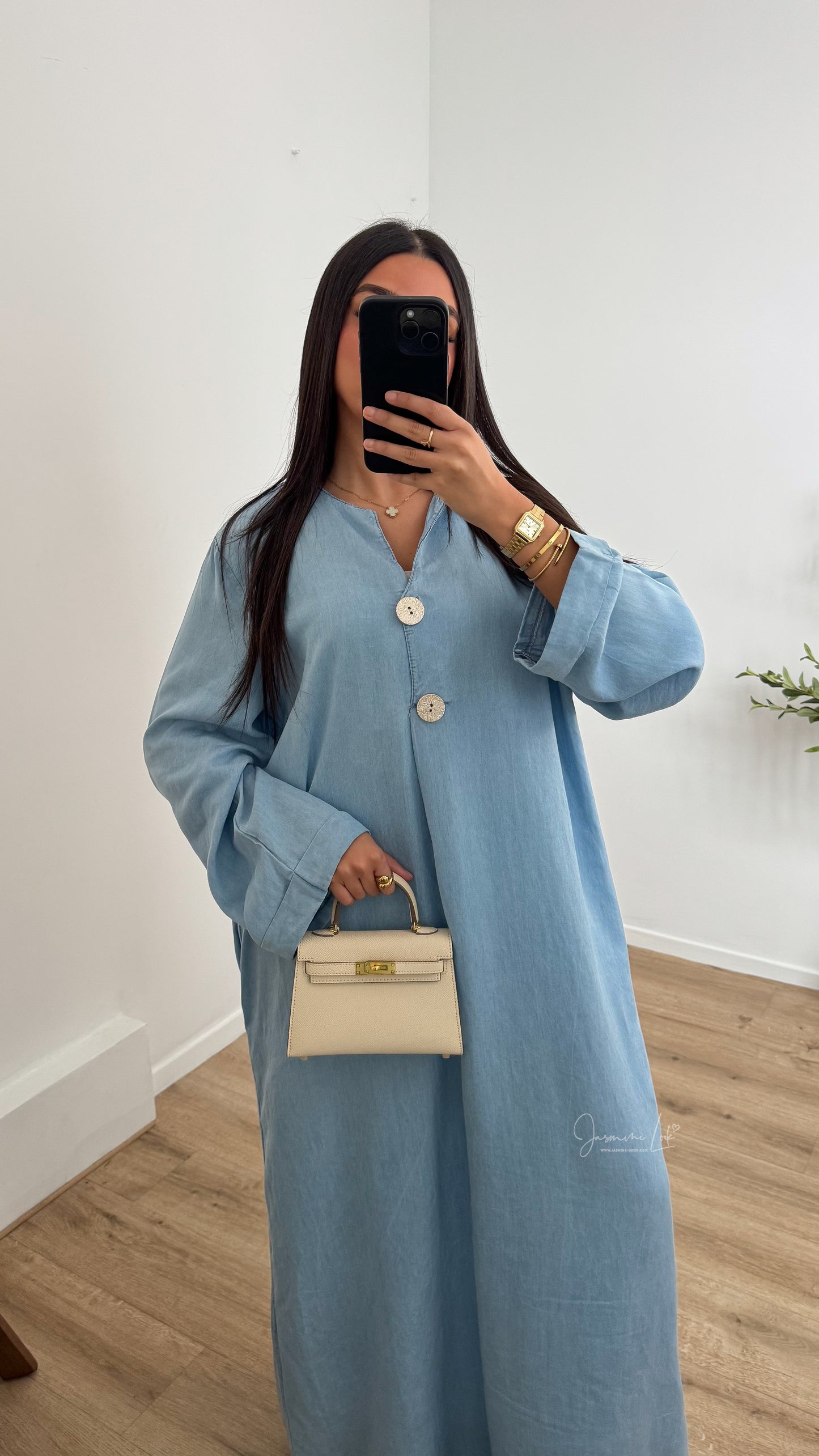 Robe DENIM délavé