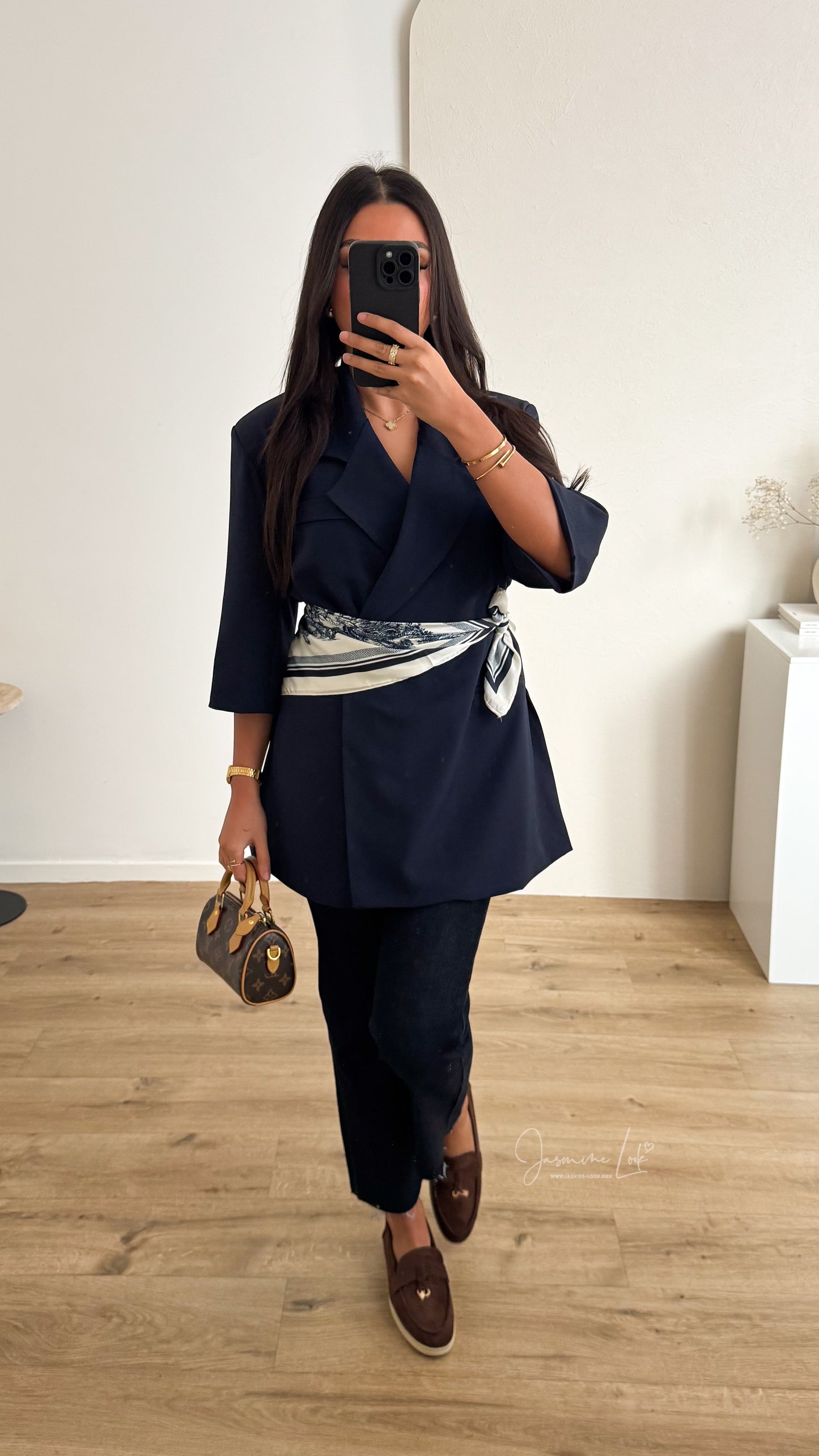 Foulard Christian | Marine