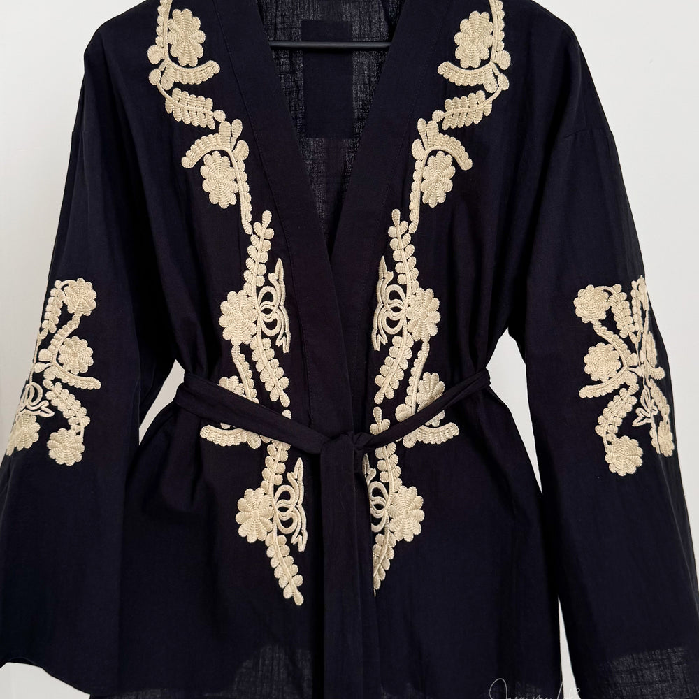 Kimono Mira noir