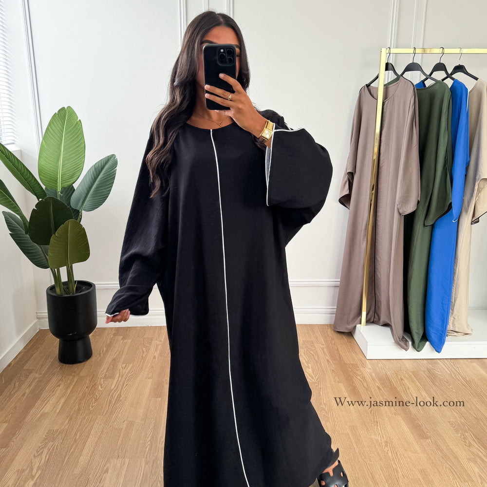 Black Abaya Jordania