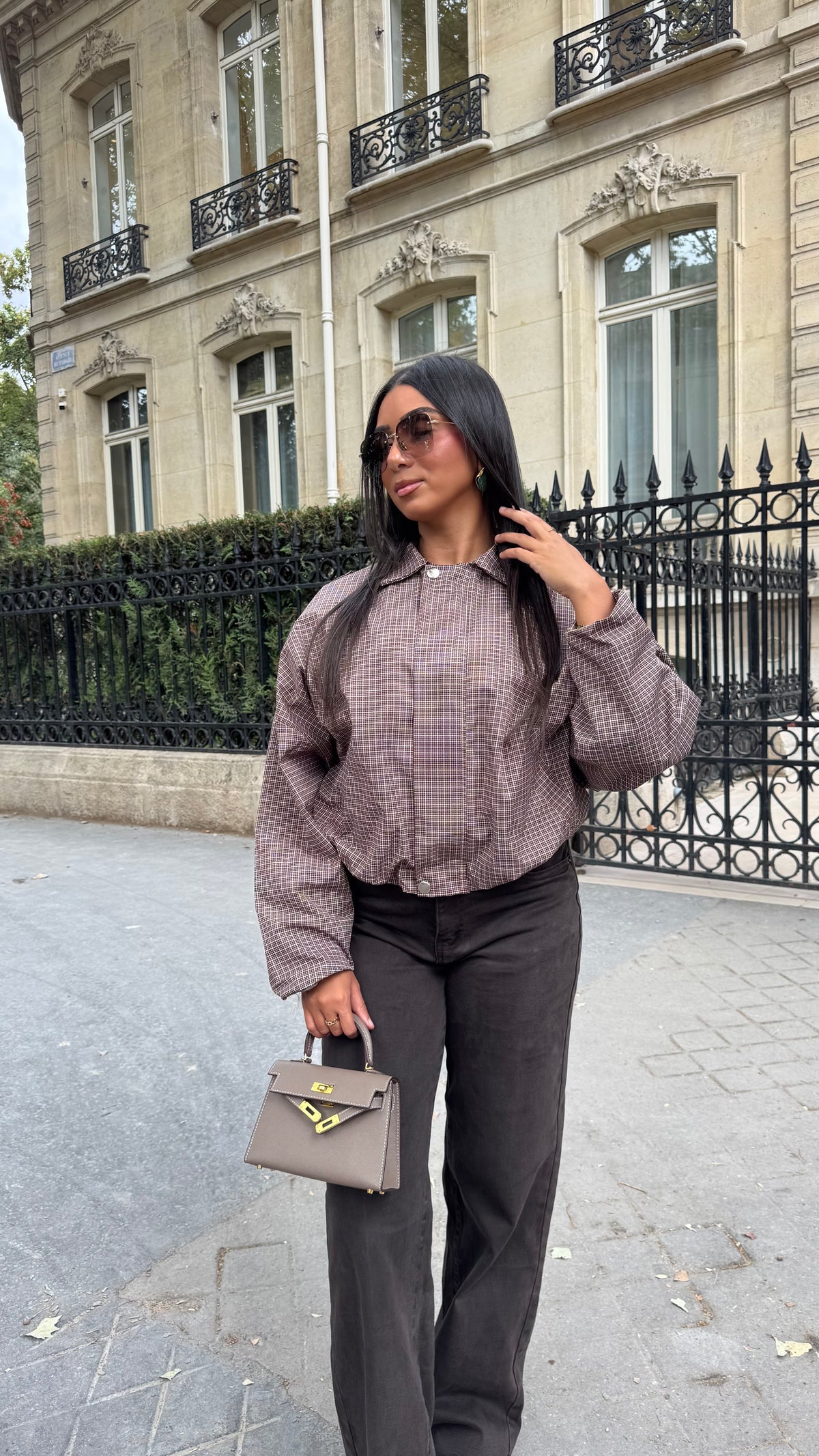 Bomber Vichy | Marron