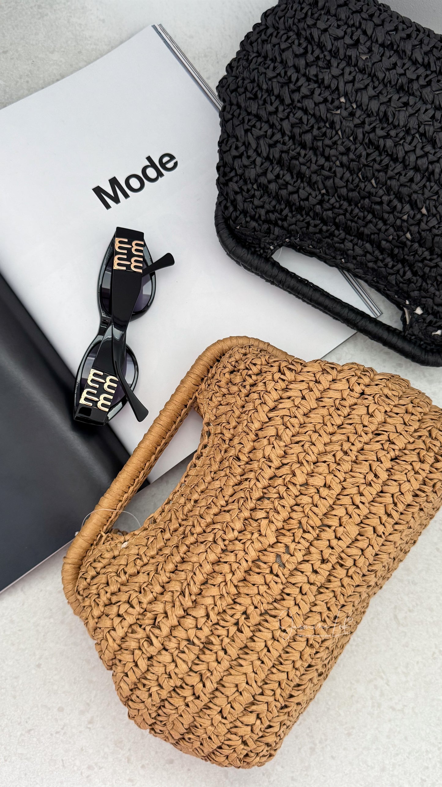 Pochette Raphia Summer