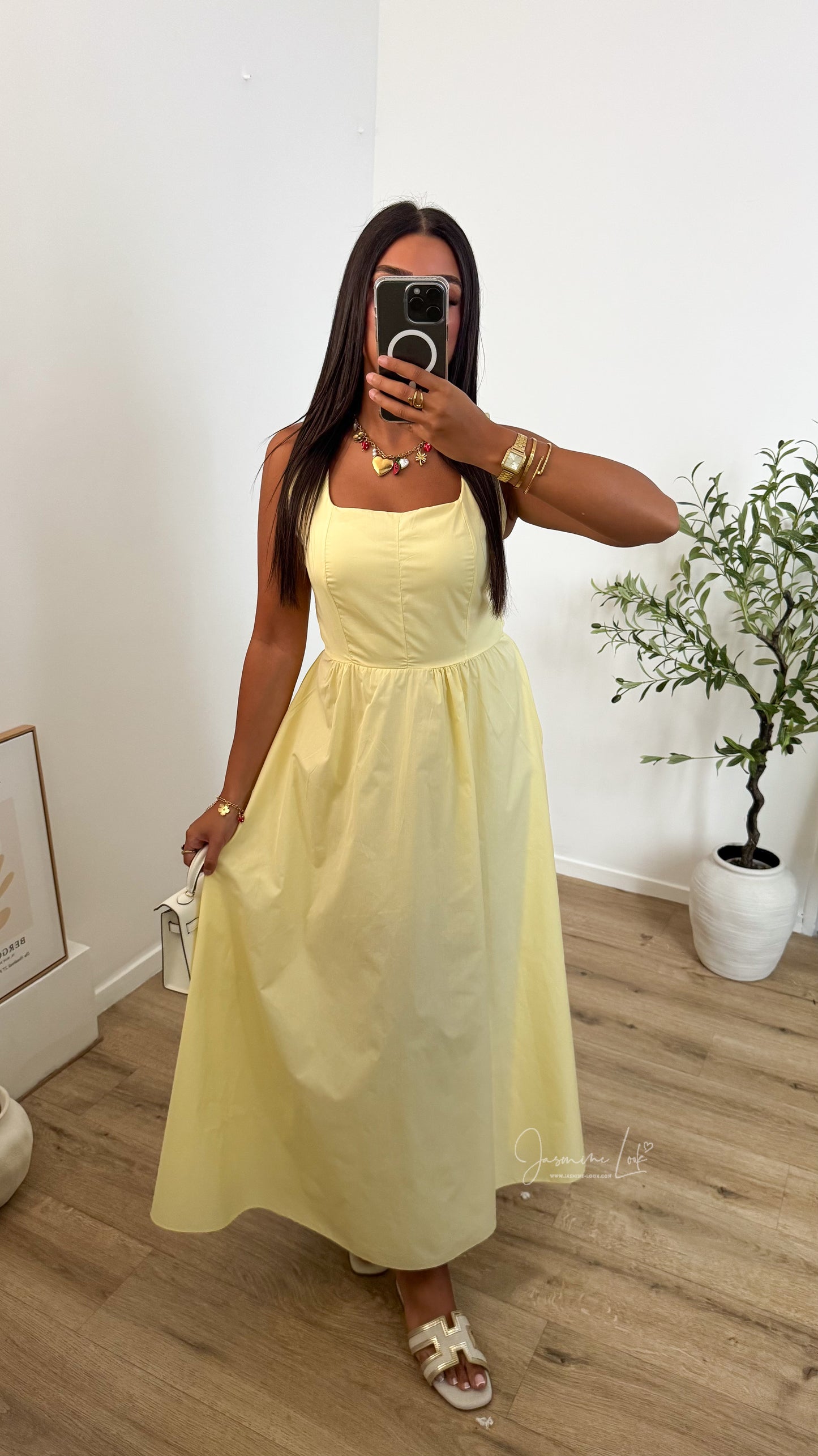 Robe Roma Jaune pale