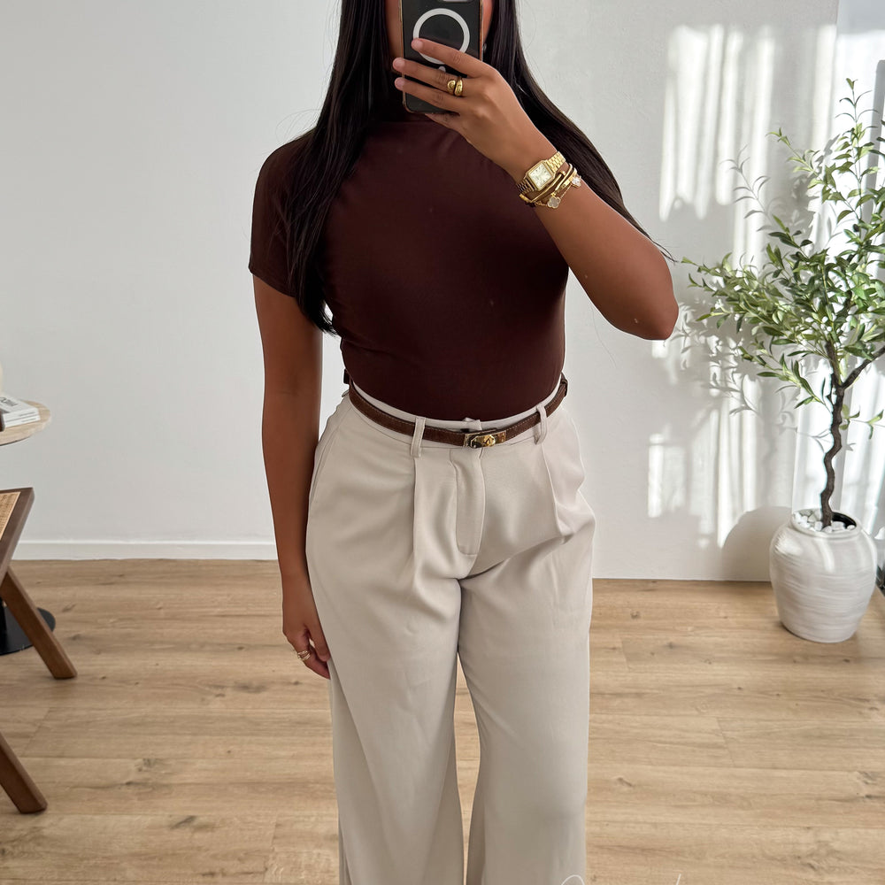 Pantalon Léna beige