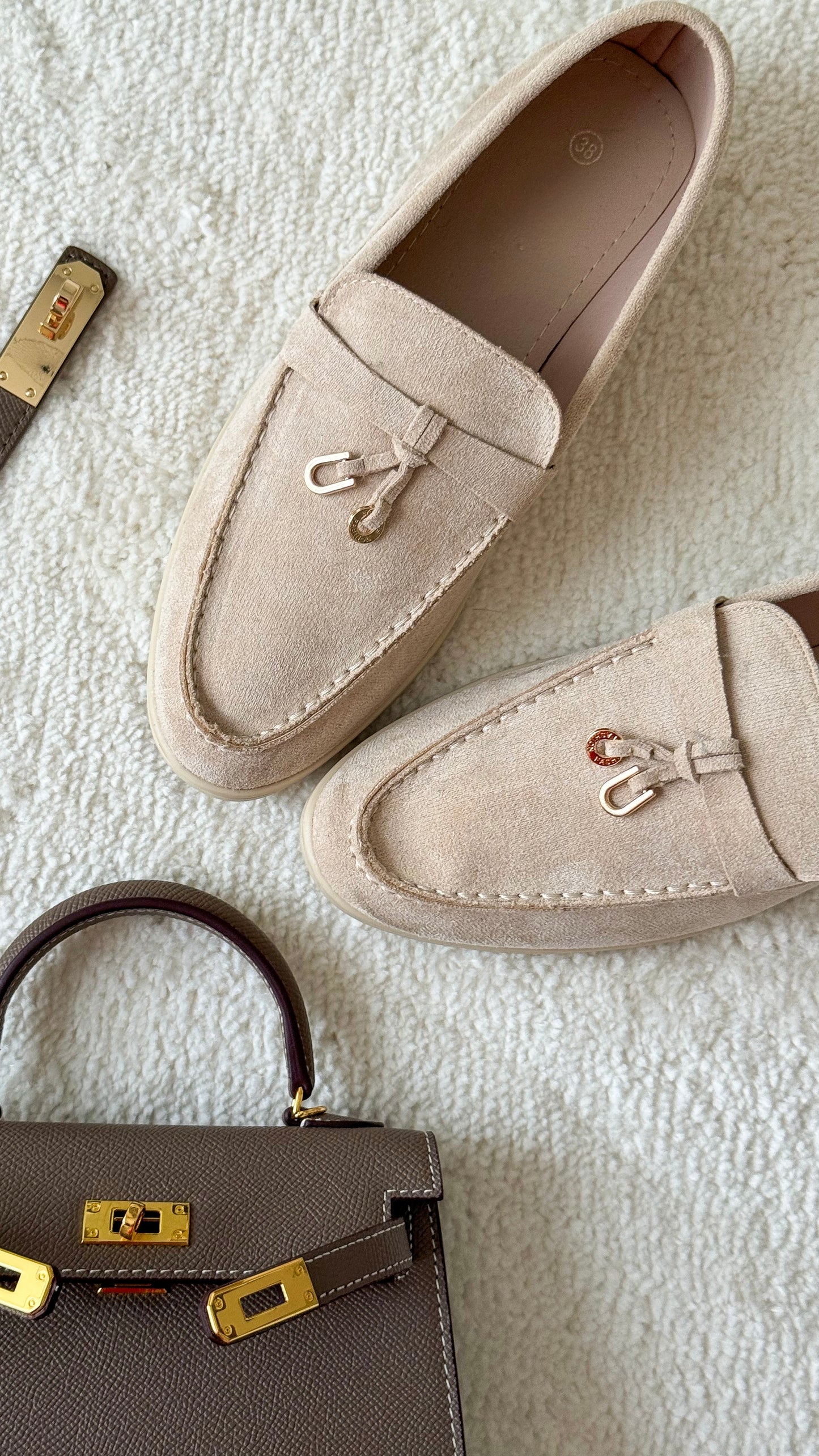 Mocassin Lora beige