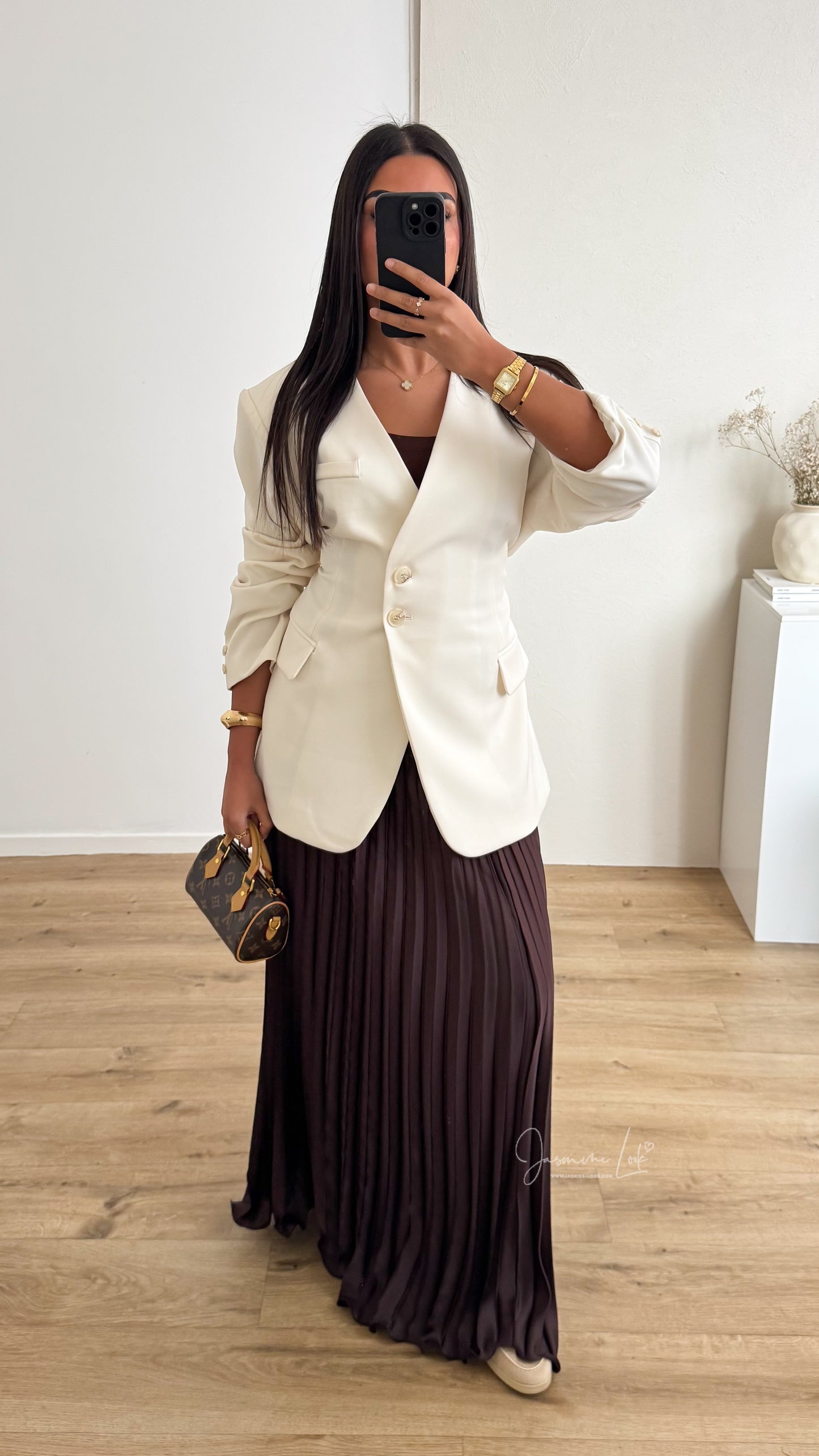 Blazer Minimal | Crème