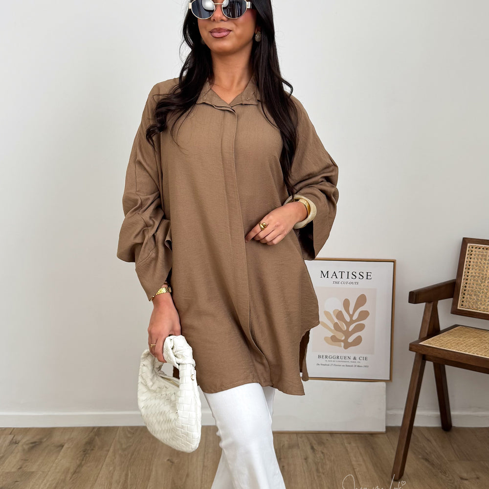 Tunique Lina Camel