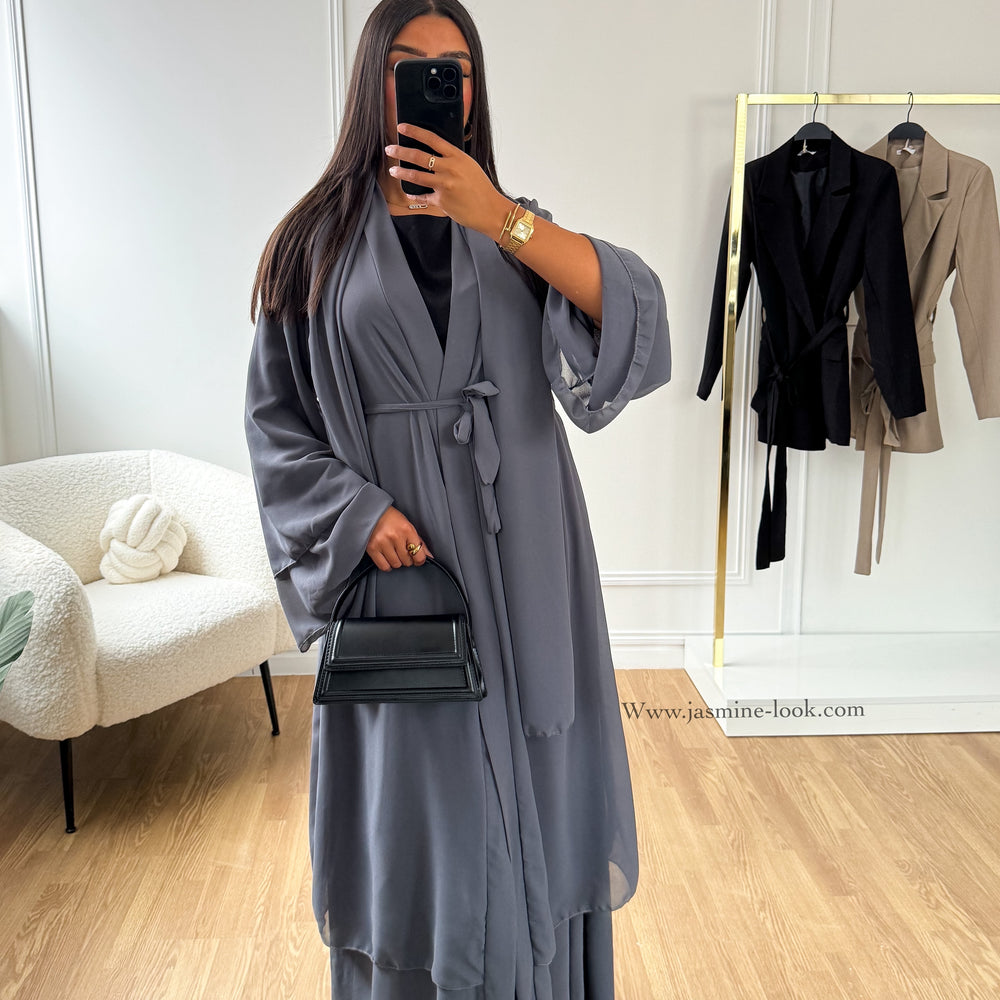 Dark gray Nessma kimono