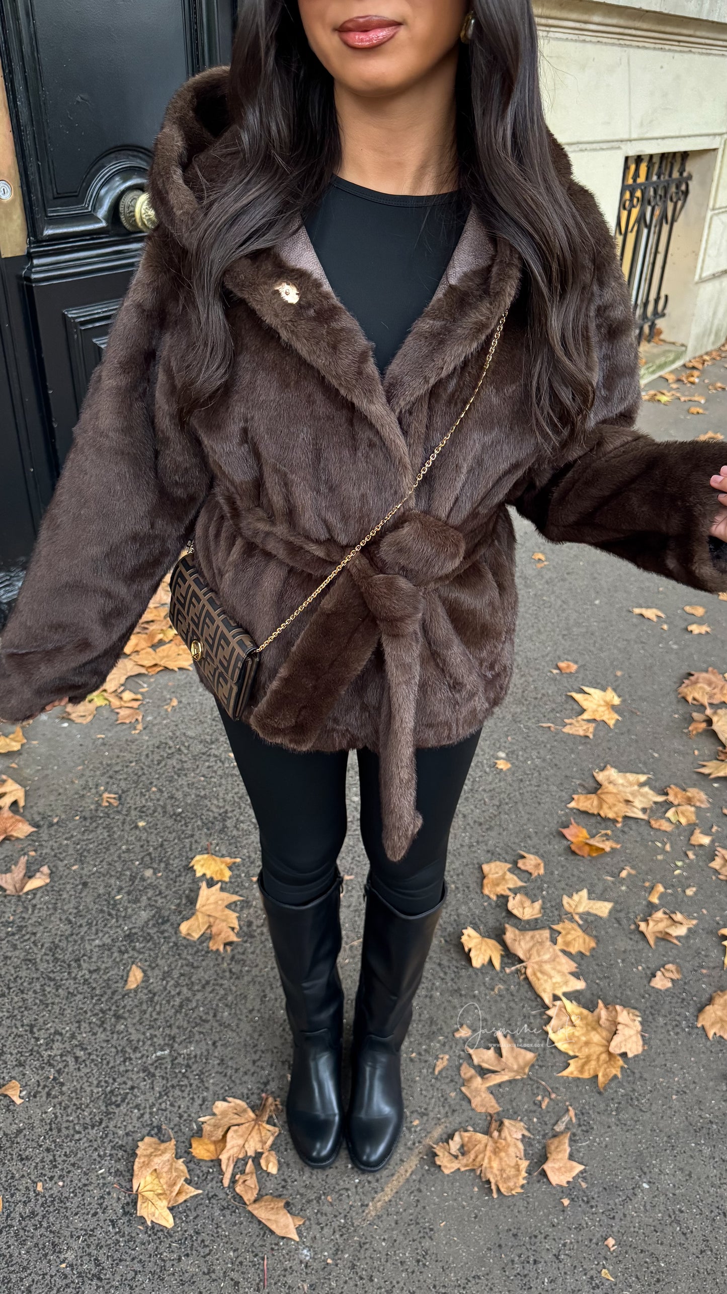 Fourrure Eyna| Marron