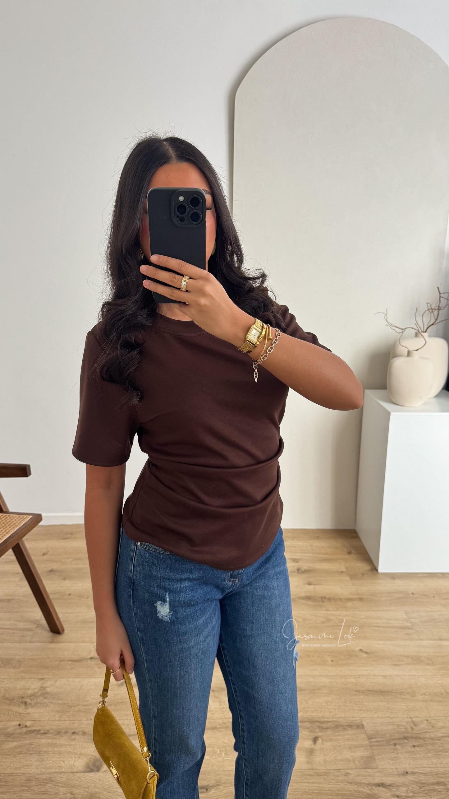 Top Assya | Marron