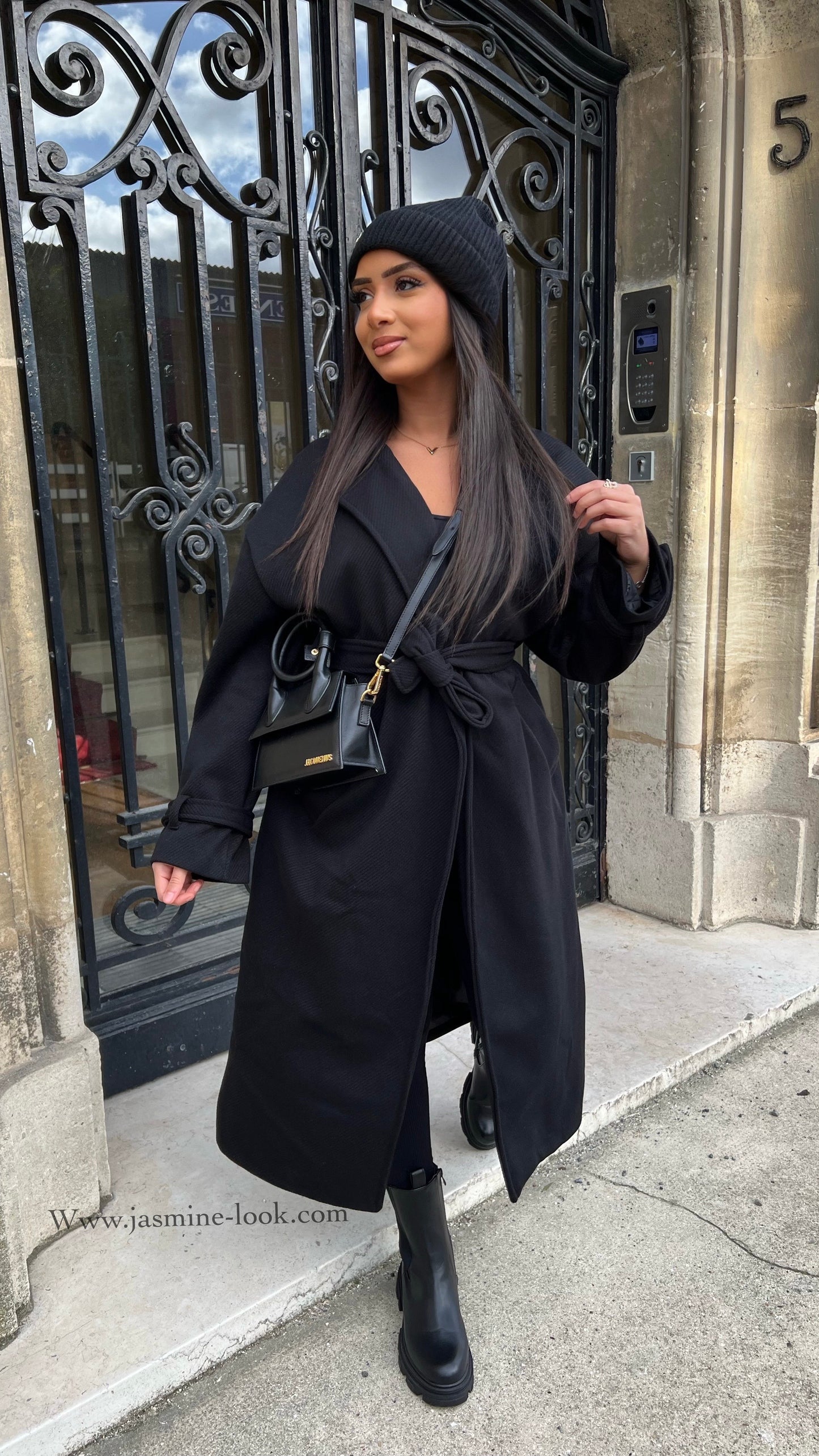 Manteau Zarah noir’