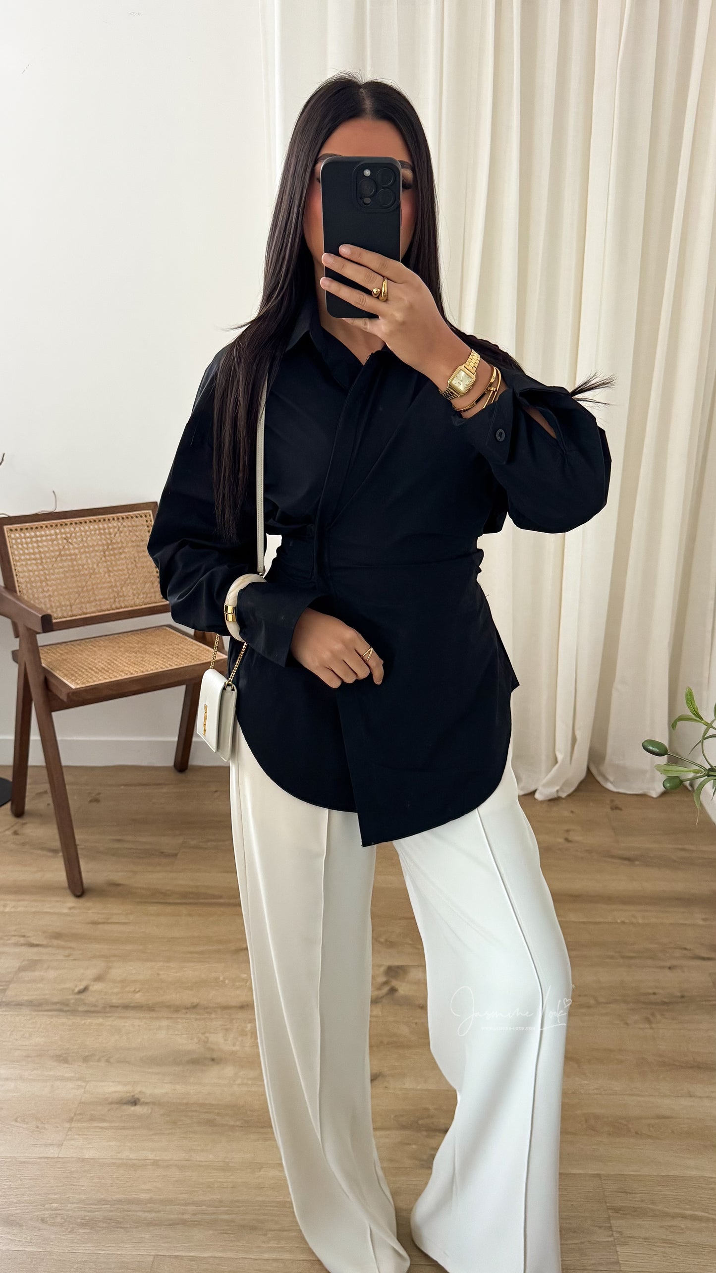 Chemise Corset | Noire