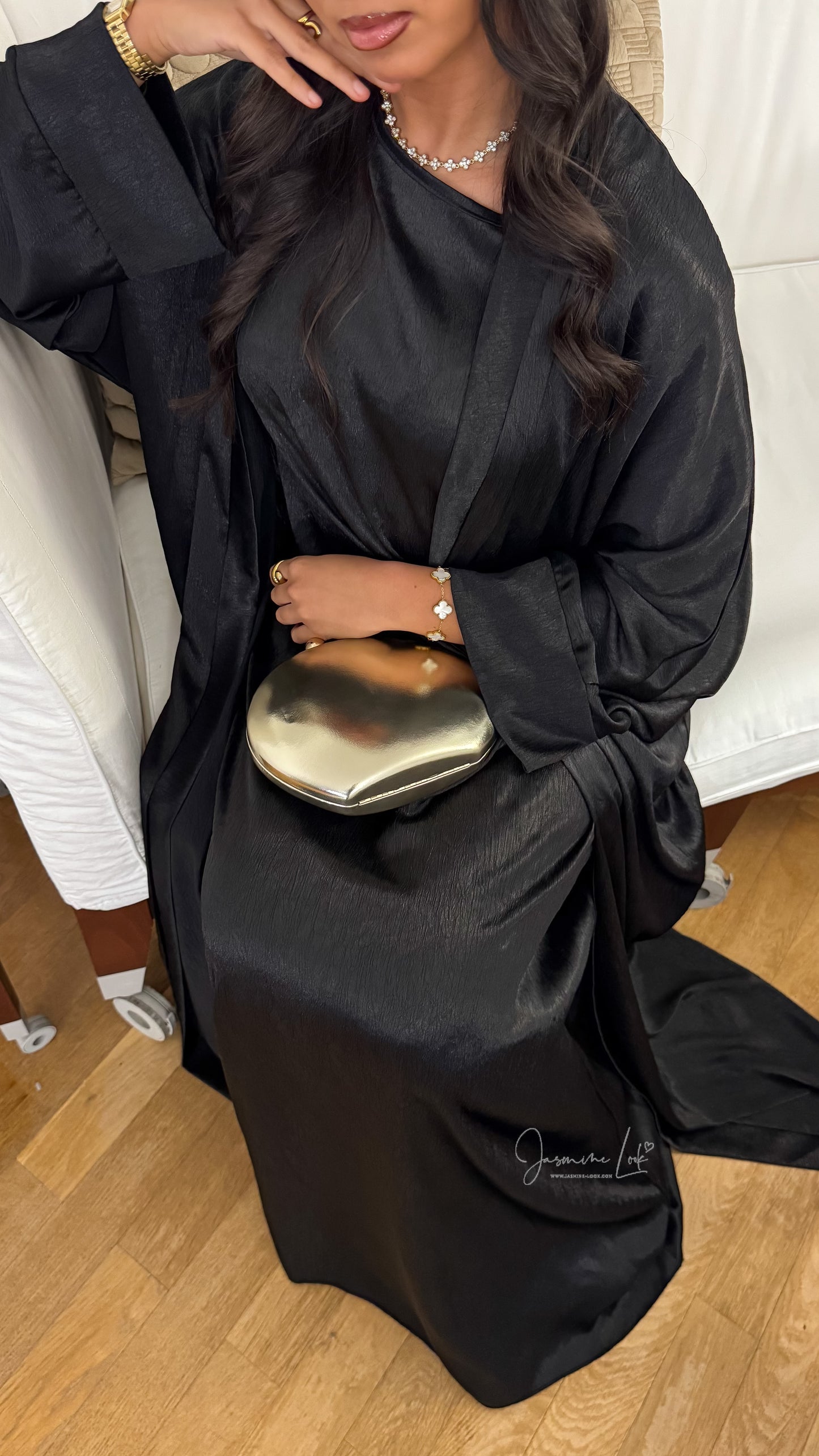 Ensemble kimono Luna | Noir