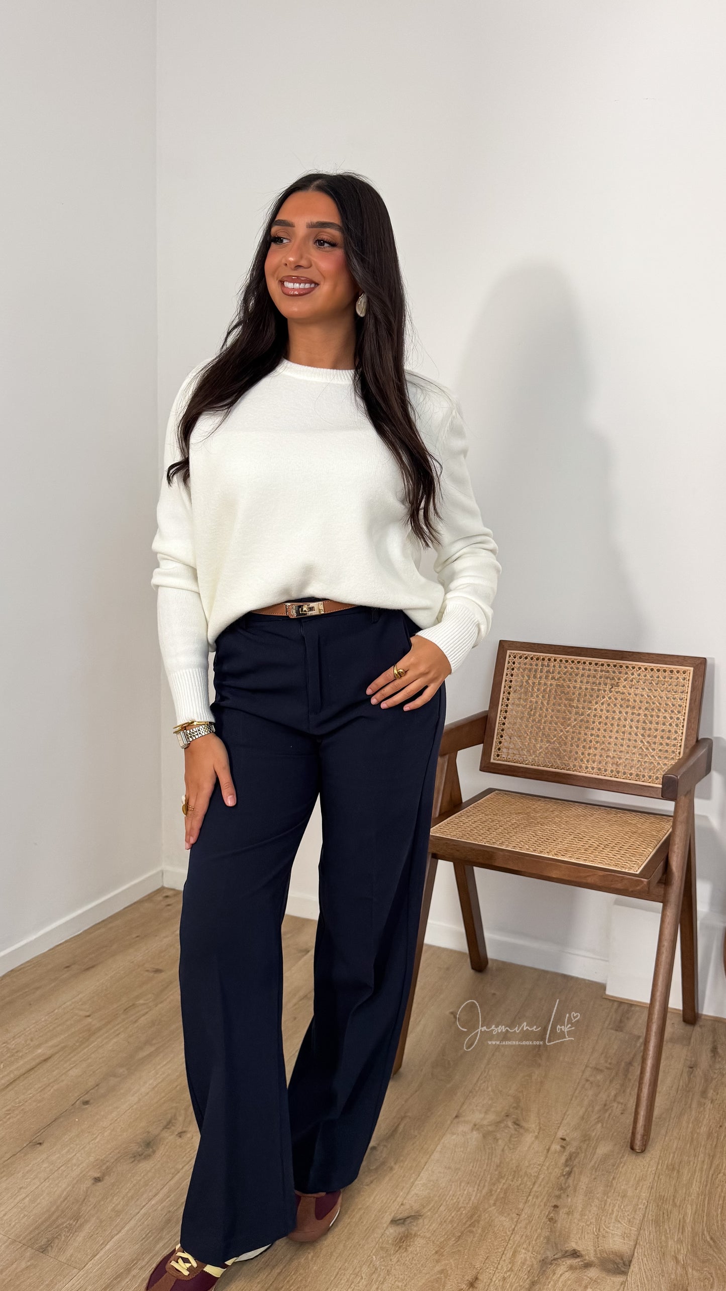 Pantalon Tailleur MINI | MARINE