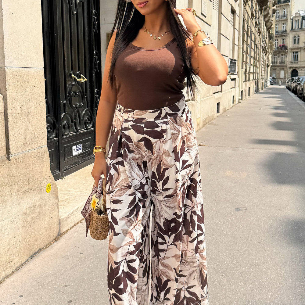 Pantalon Jungle Marron