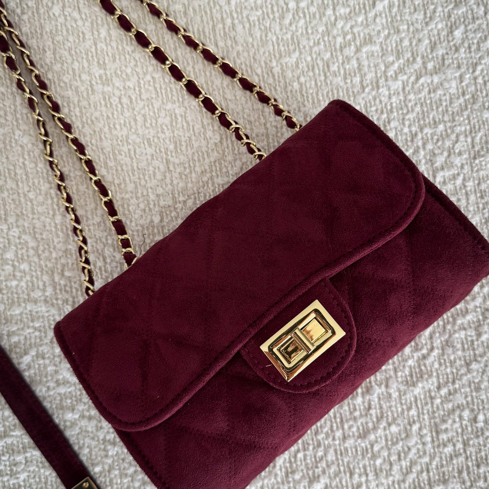 Sac Chacha Suède | Bordeaux