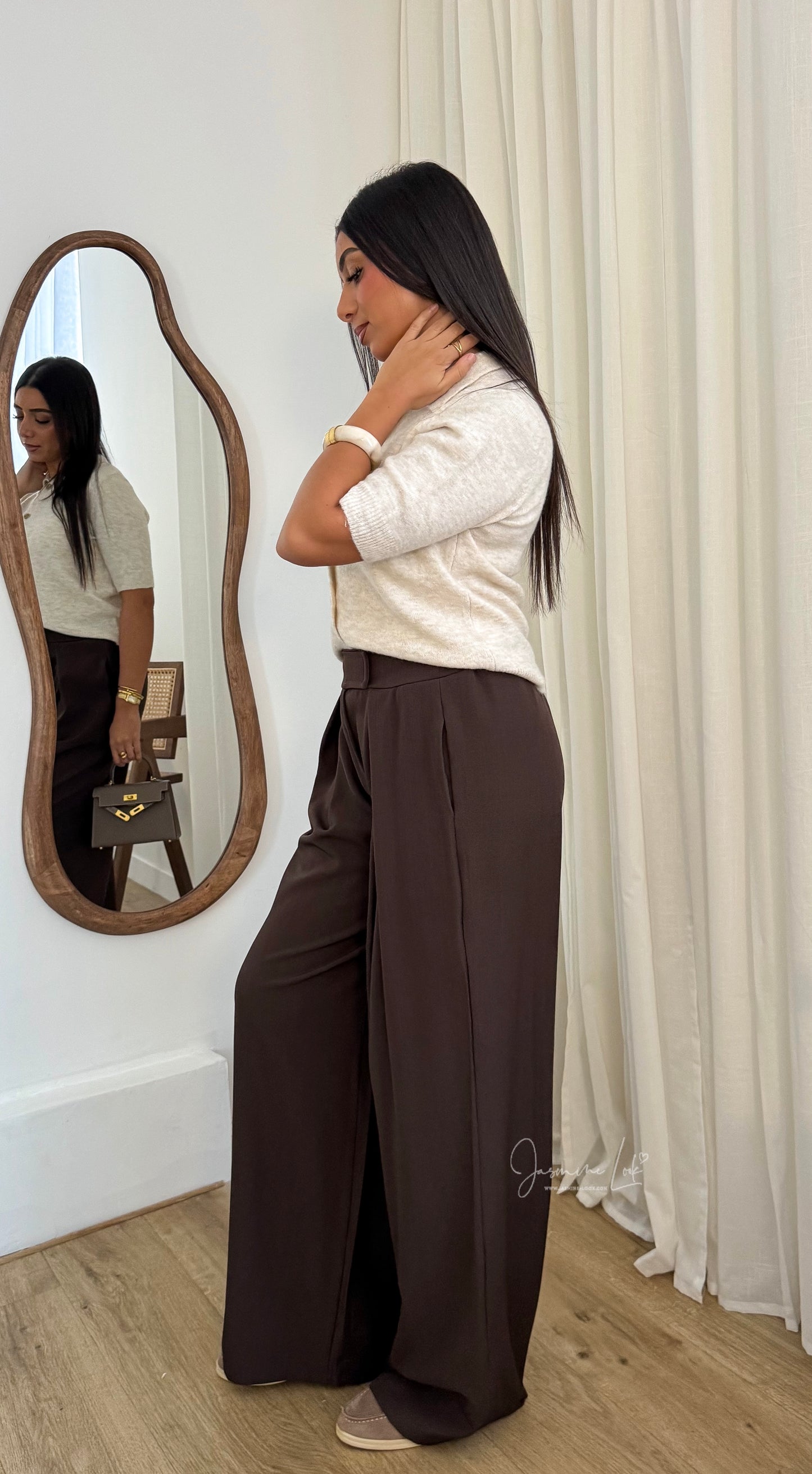 Pantalon Coco | Marron
