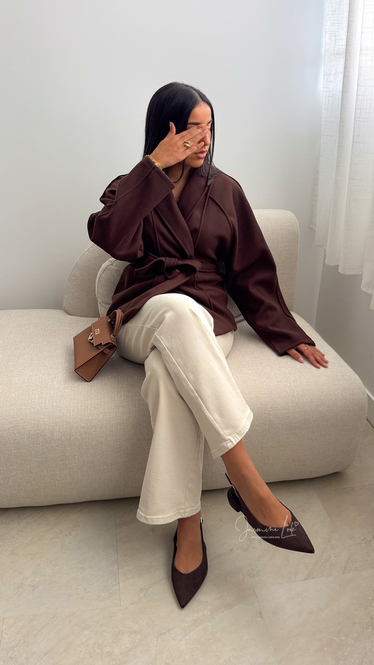 Manteau Kelly | Marron