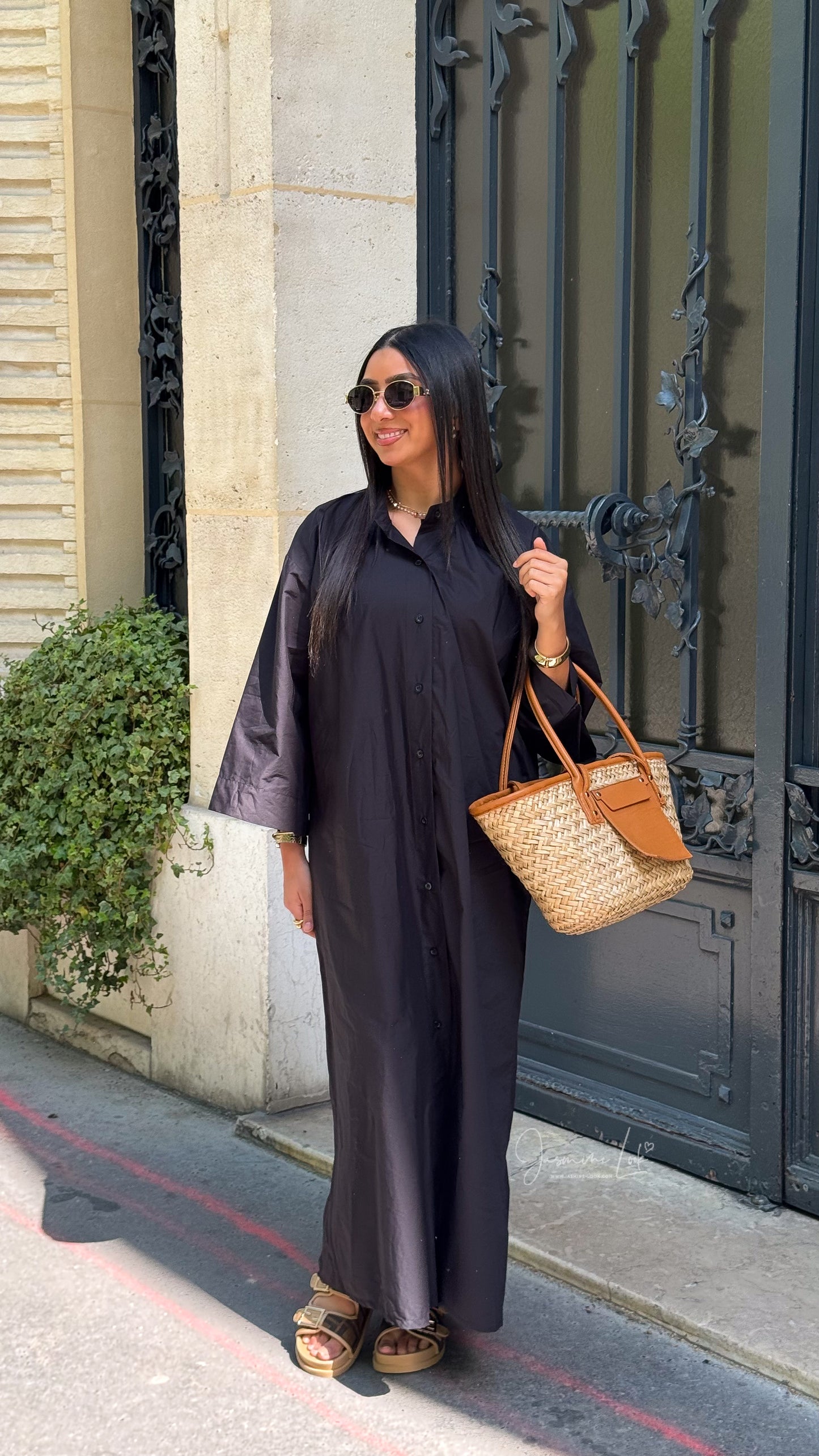 Robe Camisa Noire