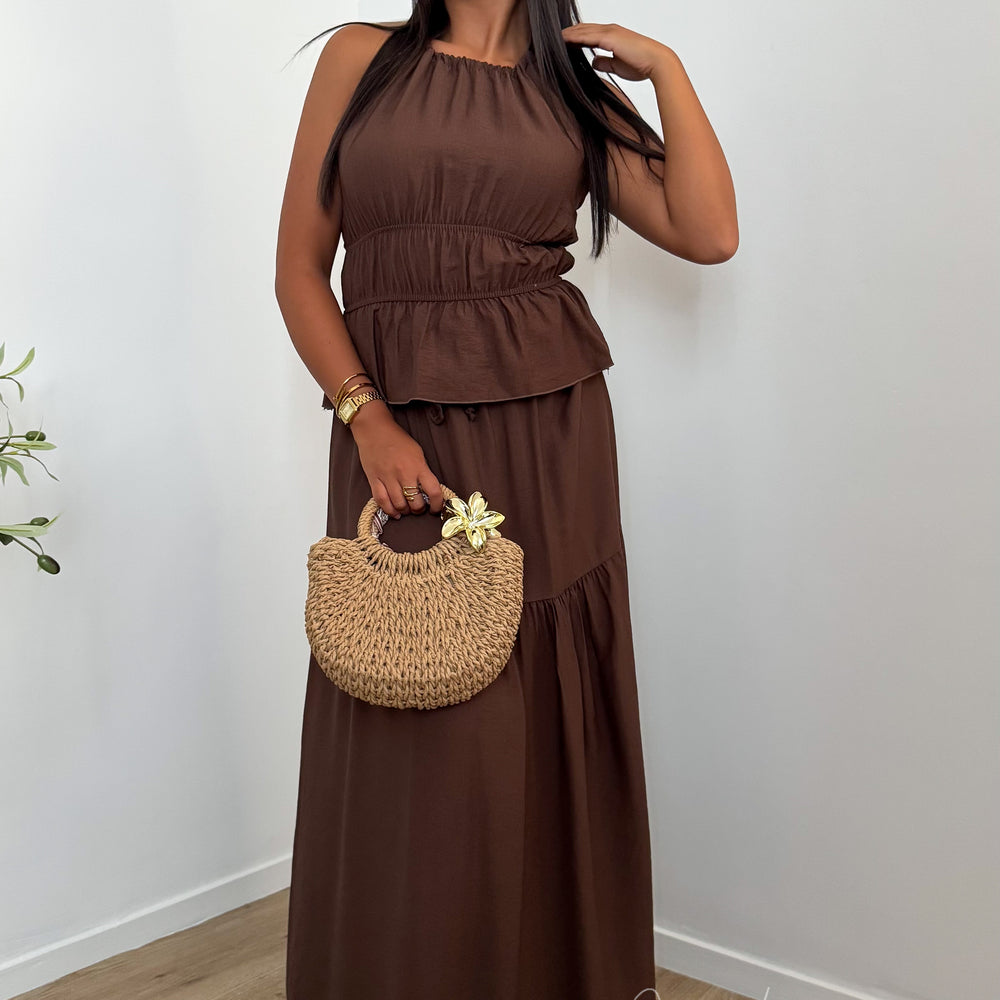 Ensemble jupe Playa Marron