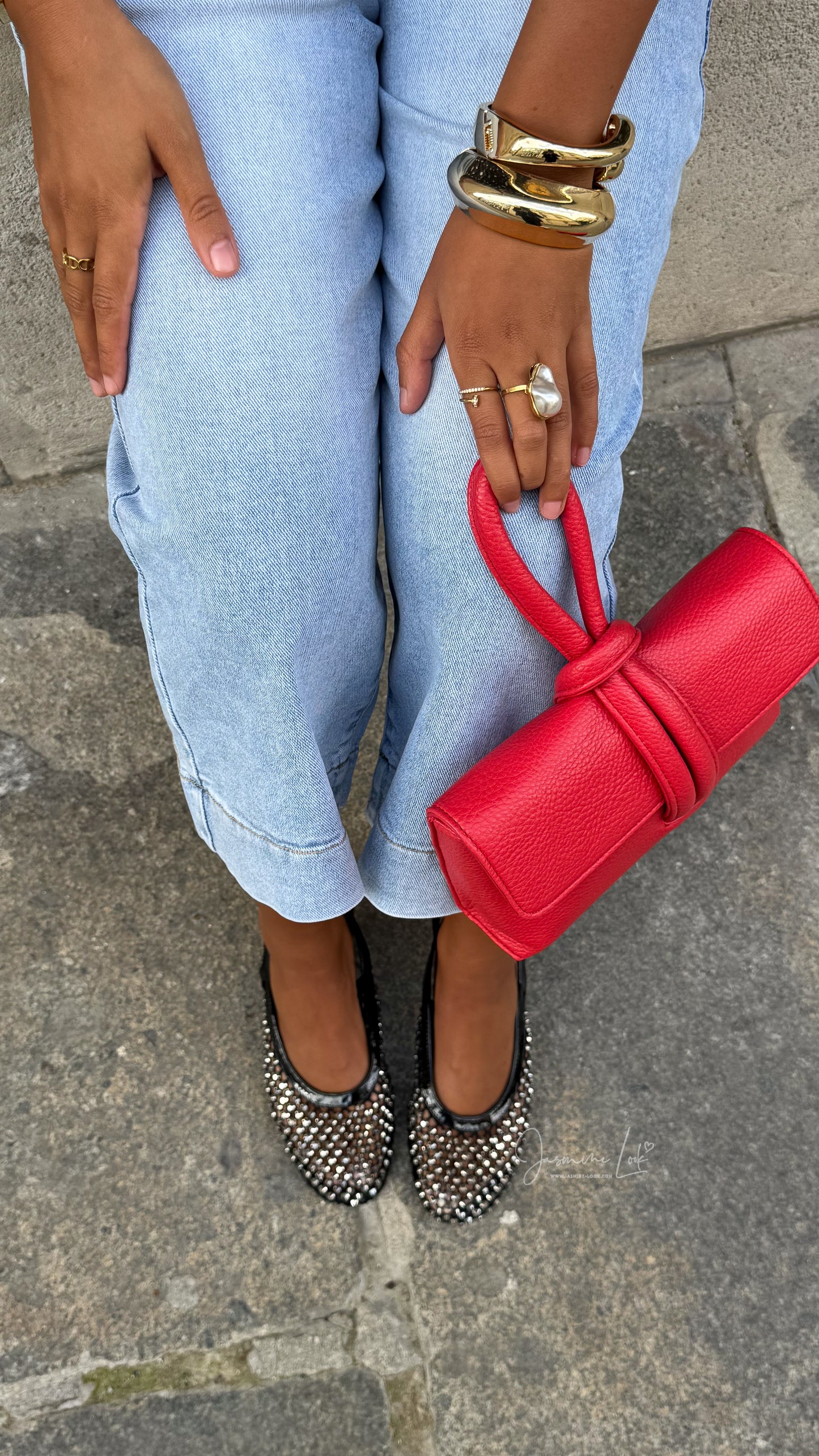 Ballerine Slingback Pailleté