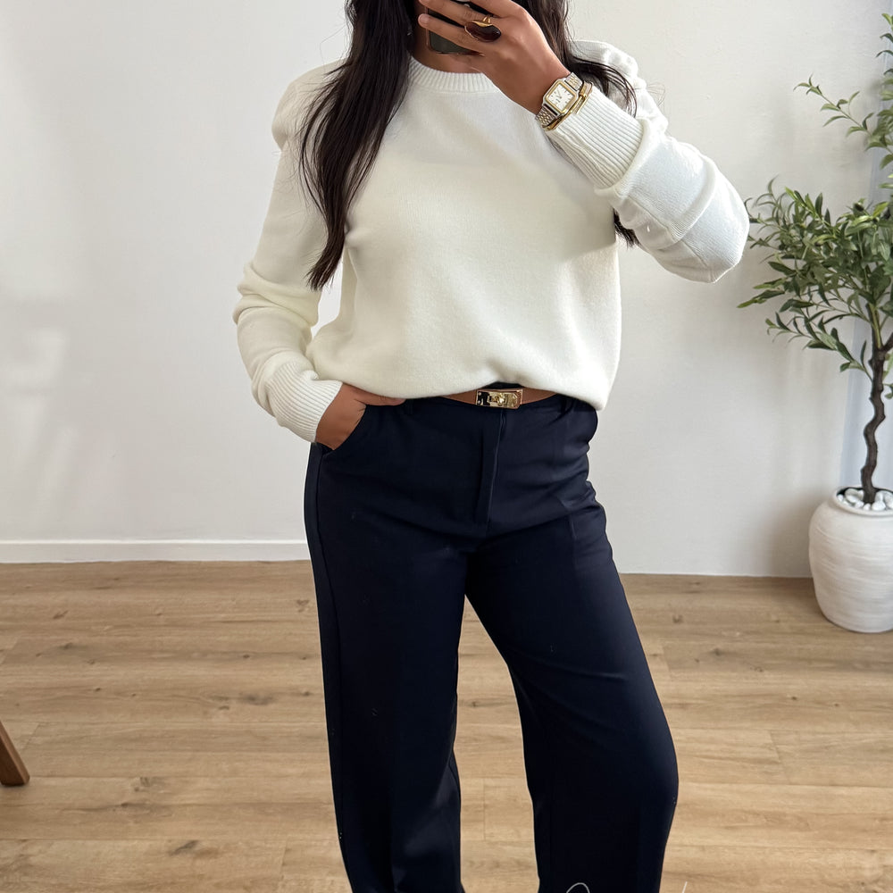 Pantalon Tailleur MINI | MARINE
