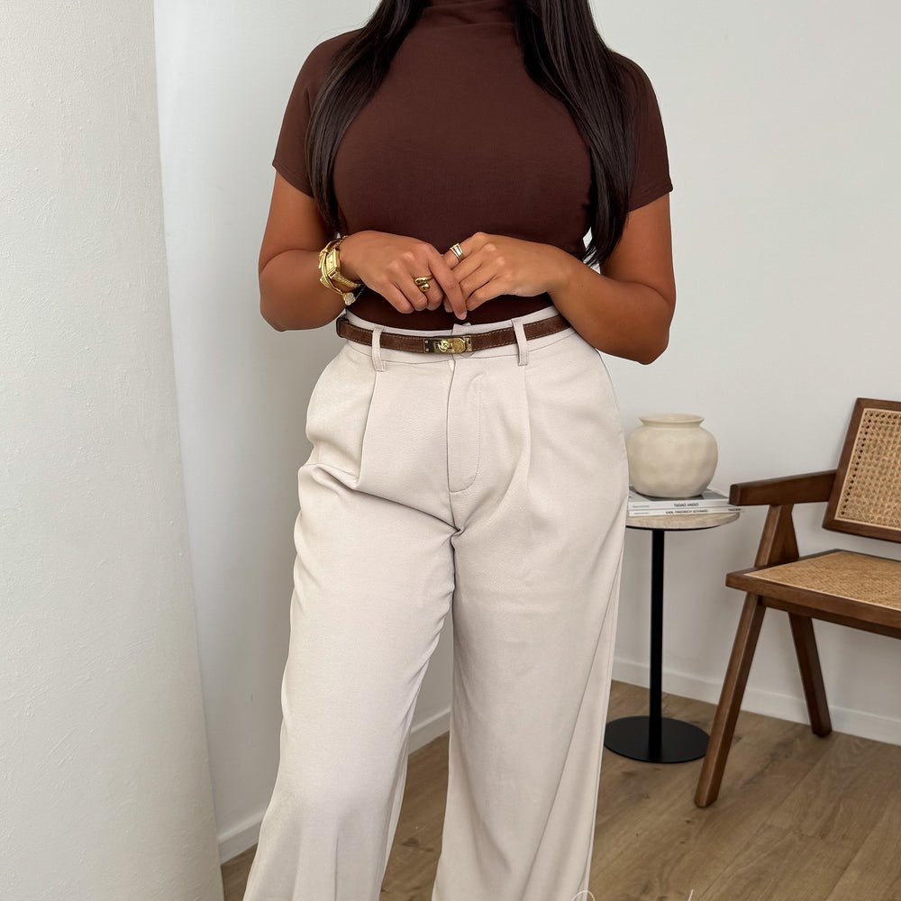 Pantalon Léna beige