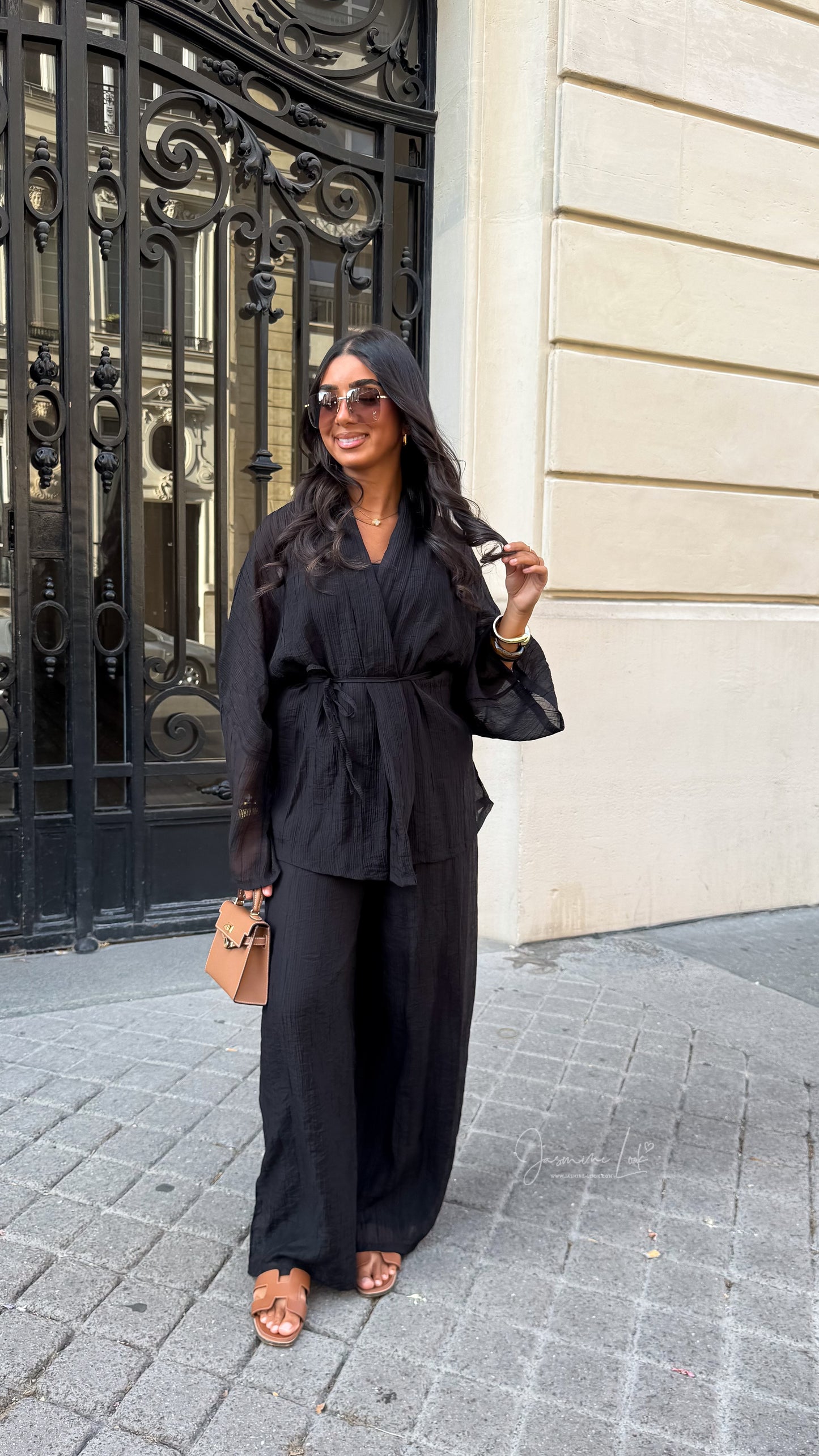 Ensemble Kimono Summer | Noir