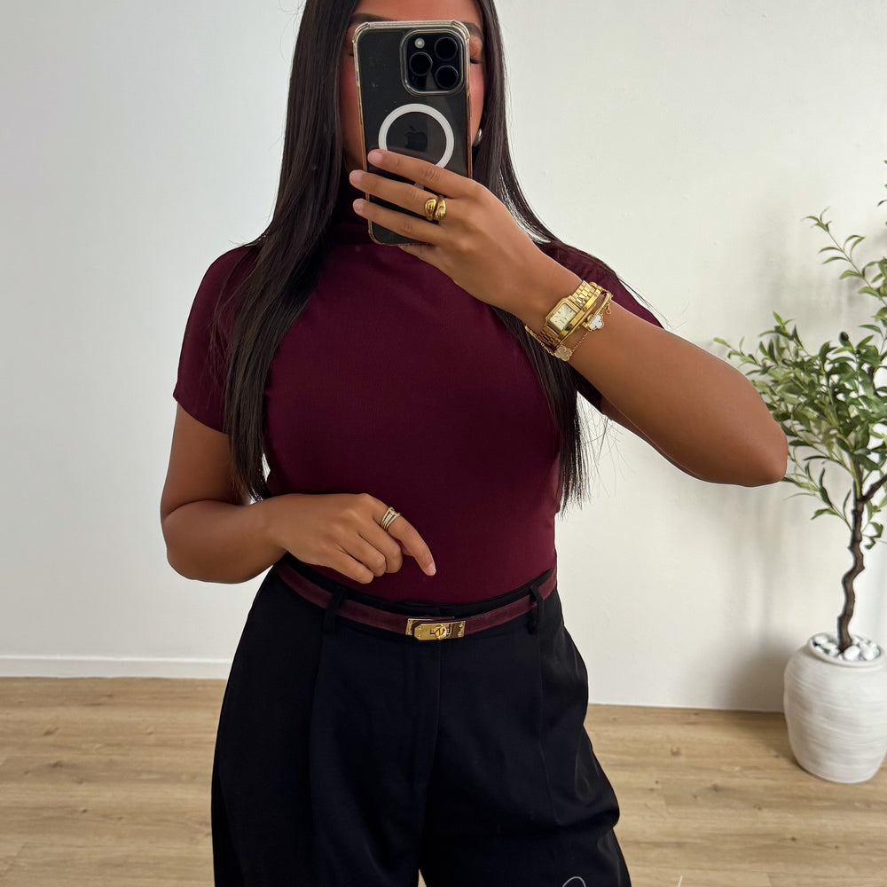 Top Molletoné Bordeaux