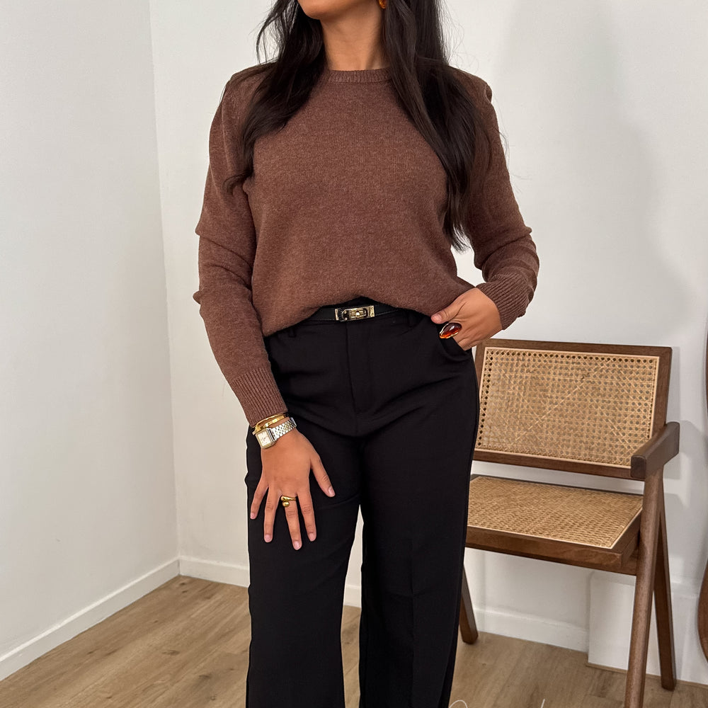 Pantalon Tailleur Mini | NOIR