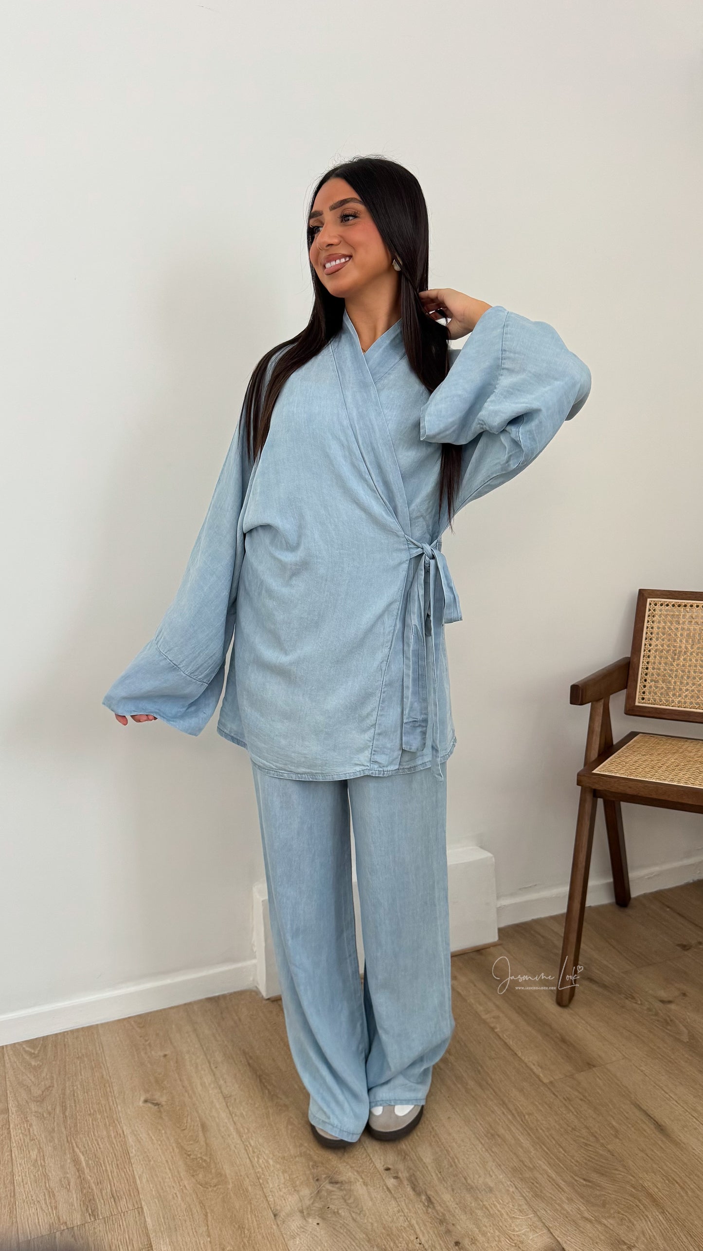 Ensemble Hanaé délavé
