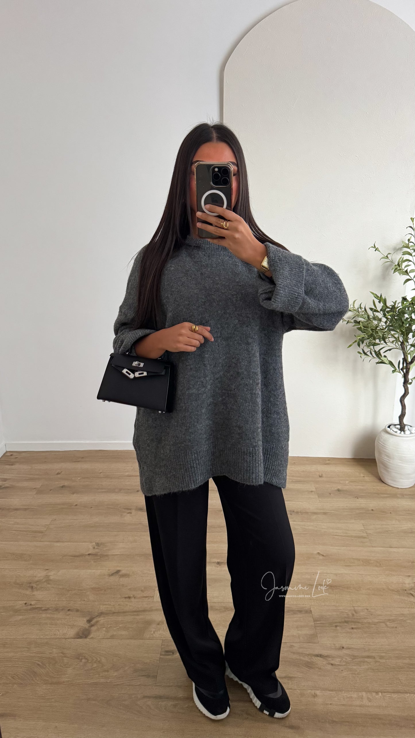 Pull Crush | Gris foncé