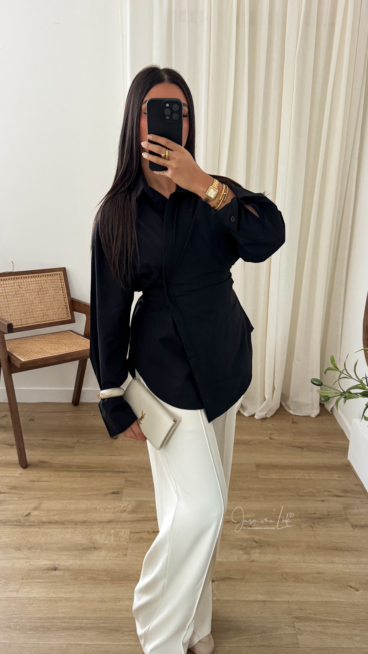 Chemise Corset | Noire