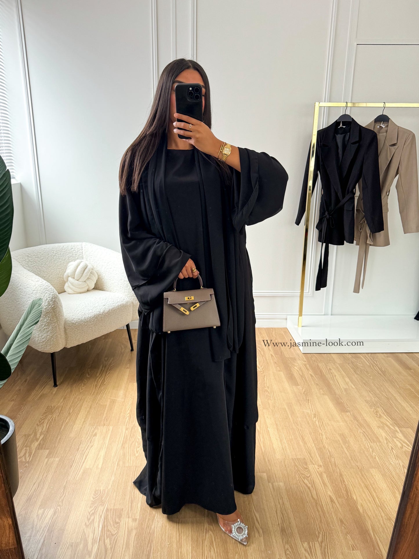 Black Nessma Kimono