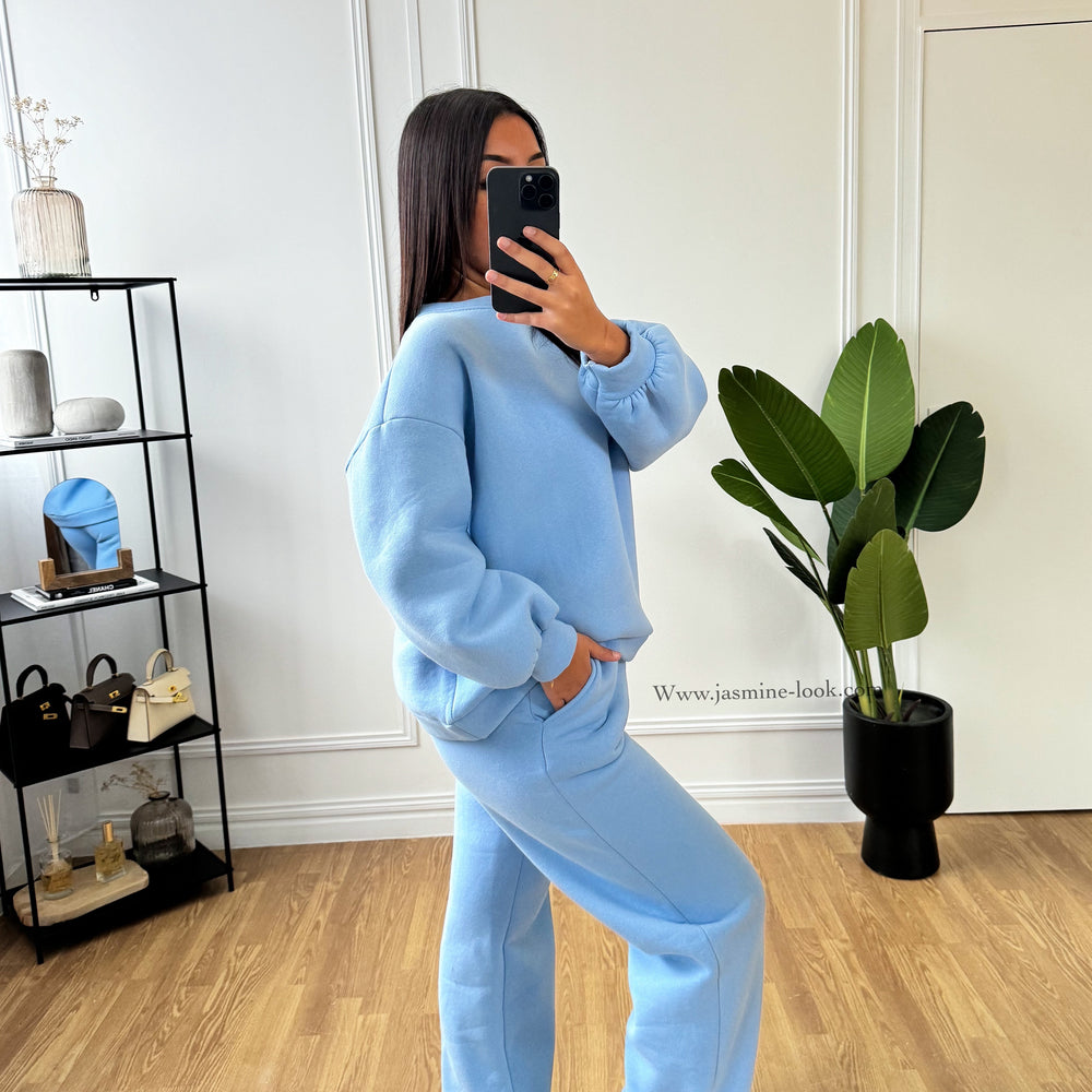 Blue Jogger Set