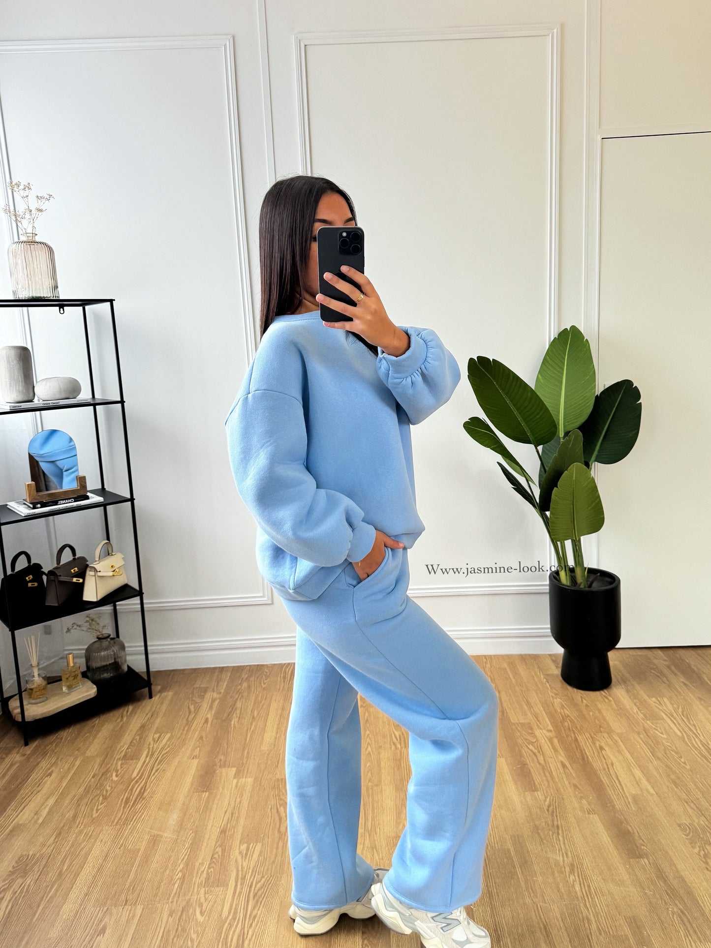 Blue Jogger Set