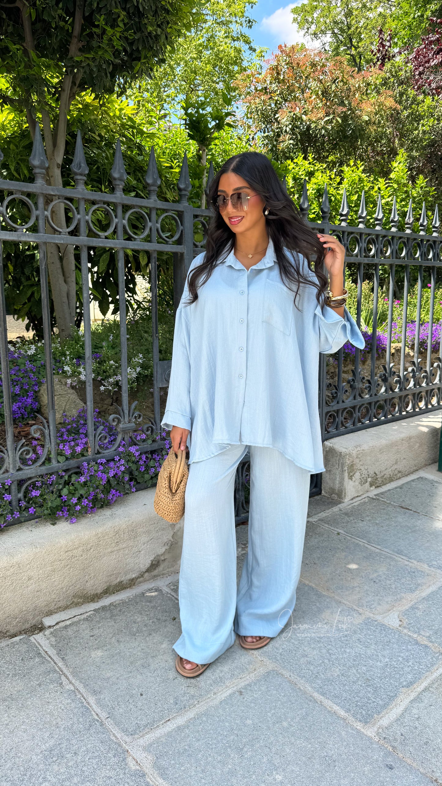 Ensemble Neroli | Bleu ciel